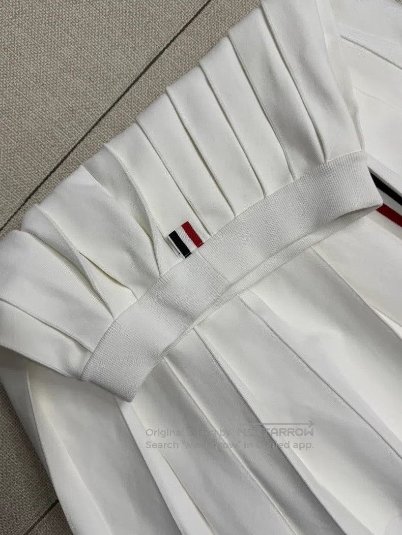 Thom Browne Thom Browne White pleated skirt Size 24" / US 00 / IT 34 - 3 Thumbnail