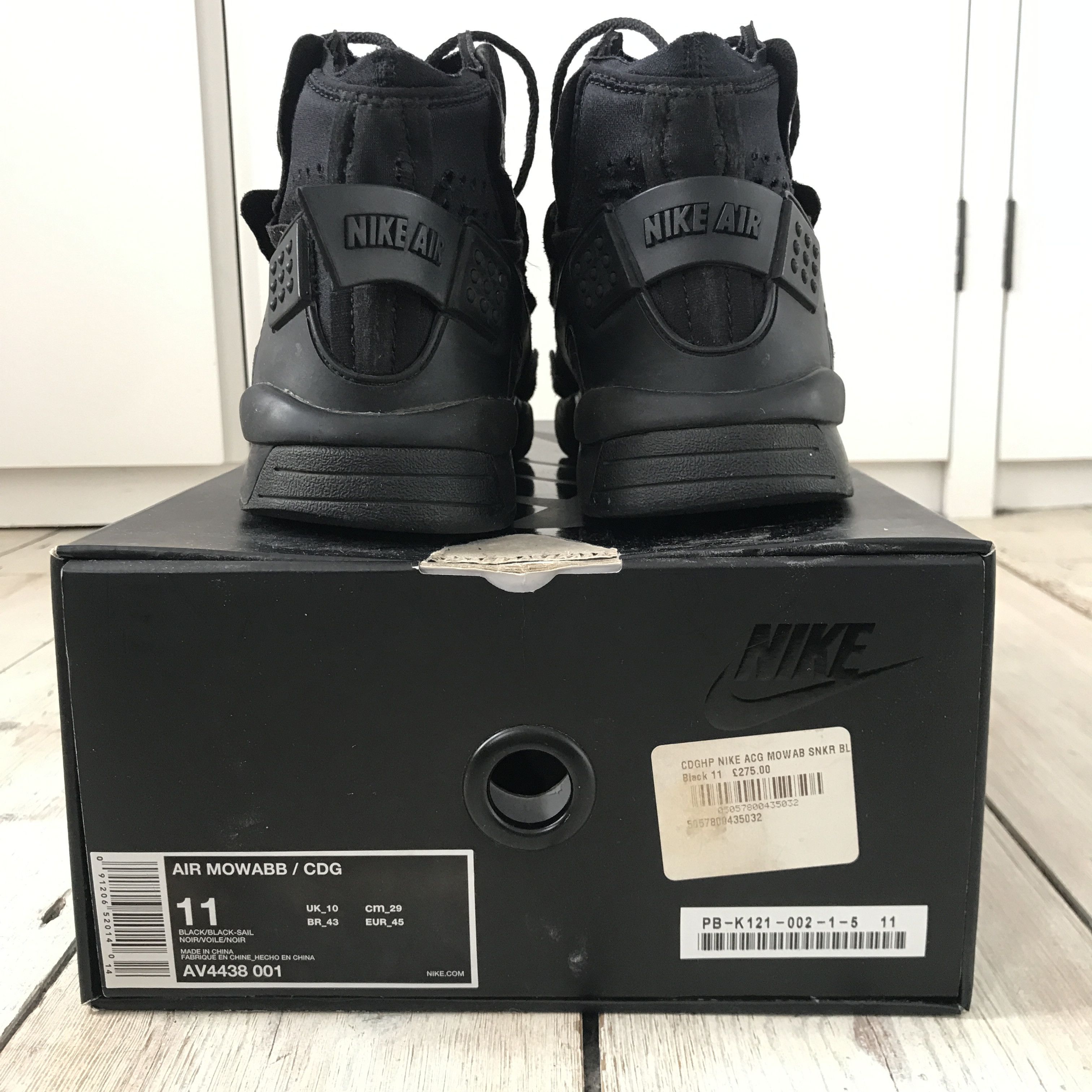 Comme des Garcons × Nike Comme Des Garçons X Nike Air Mowabb Size US 11 / EU 44 - 8 Thumbnail