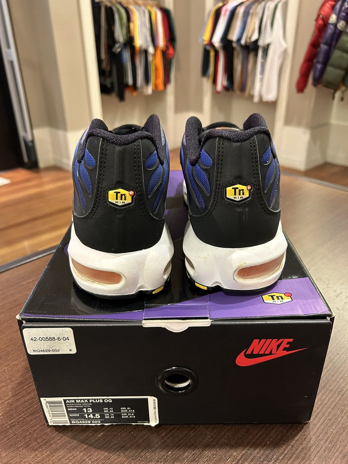 Nike Nike Air Max Plus OG Voltage Purple (2018) Size US 13 / EU 46 - 5 Thumbnail