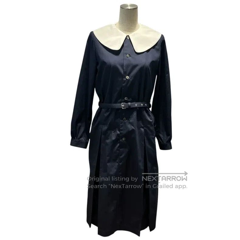 Comme des Garcons Comme des Garcons Round Neck Belted Dress Size XS / US 0-2 / IT 36-38 - 2 Thumbnail