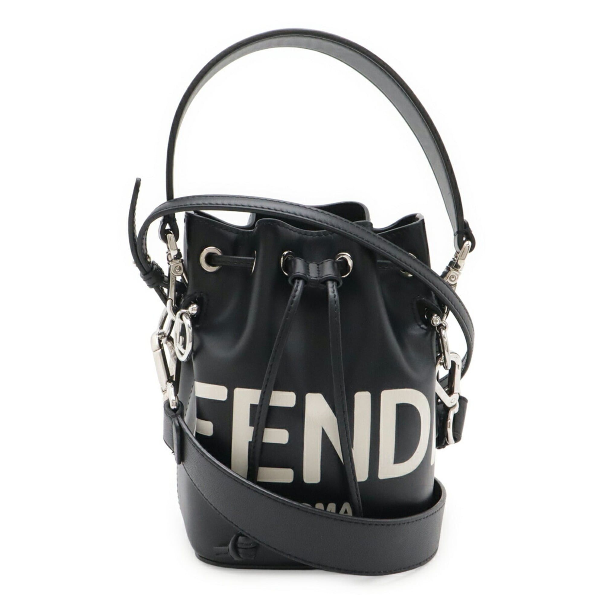 Fendi FENDI Mon Trésor Handbag-style Shoulder Bag, Leather, Black, 8BS010 Size ONE SIZE - 1 Thumbnail