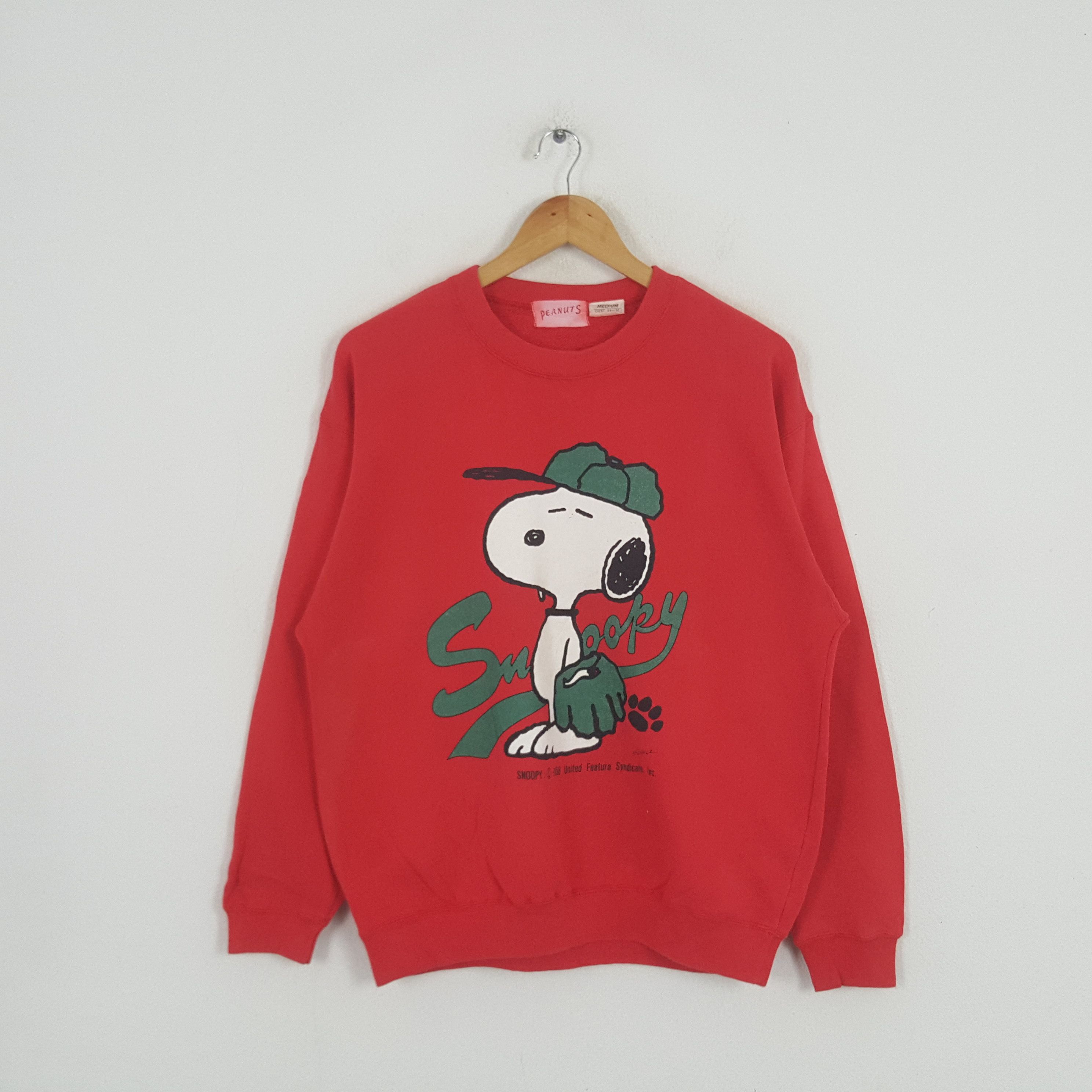 Vintage Snoopy Peanuts Cartoon Character Sweatshirt C279N21