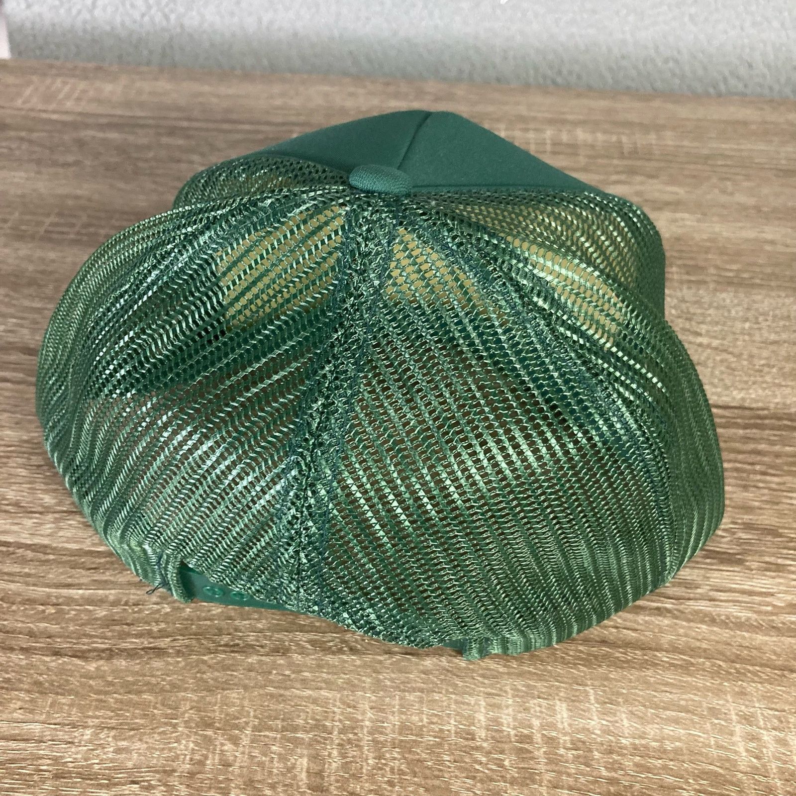 Vintage Vintage Marine Market Alpena Michigan Green Trucker Hat Size ONE SIZE - 5 Thumbnail
