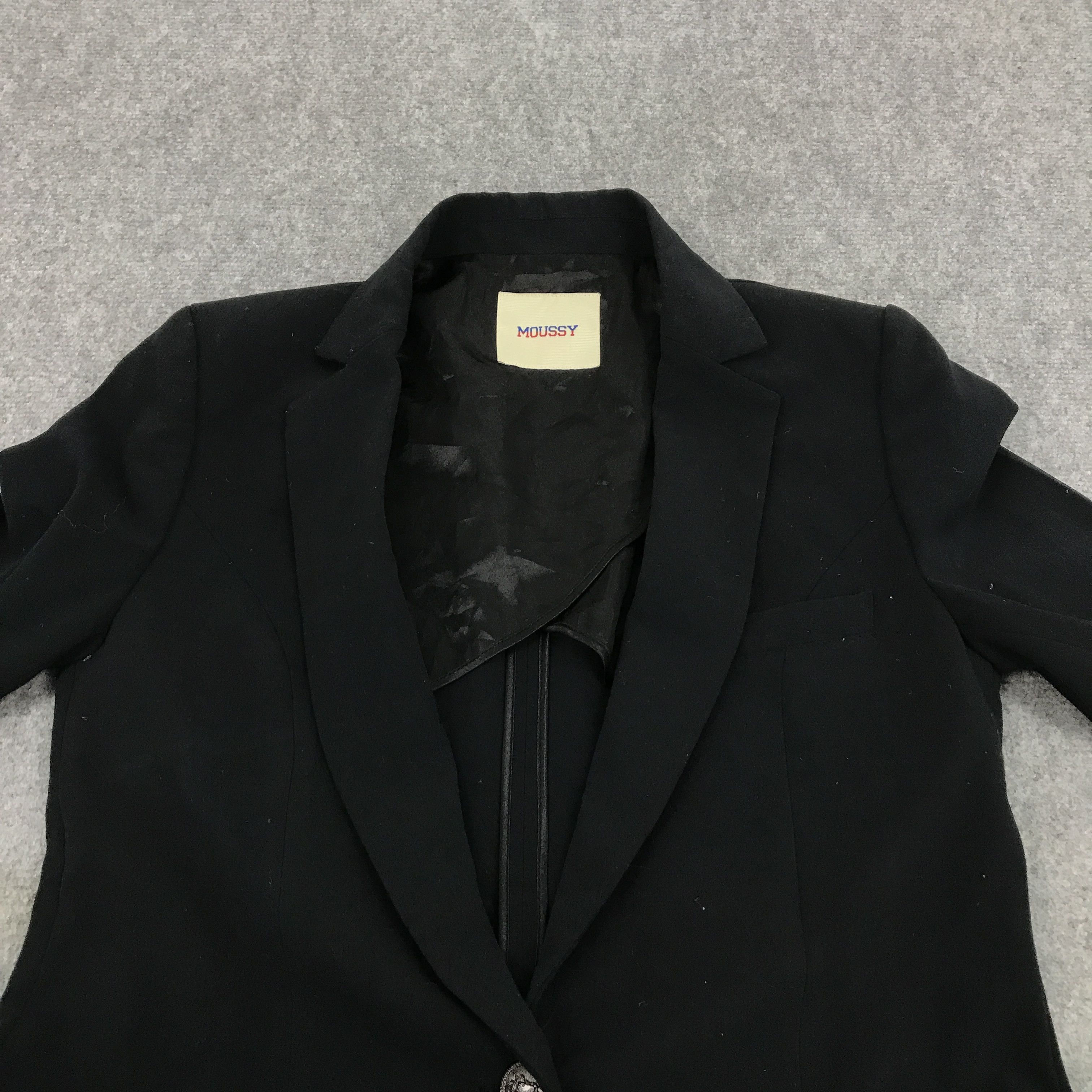Japanese Brand × MOUSSY MOUSSY JAPAN PUNK BLAZER COAT JACKET Size US M / EU 48-50 / 2 - 7 Thumbnail