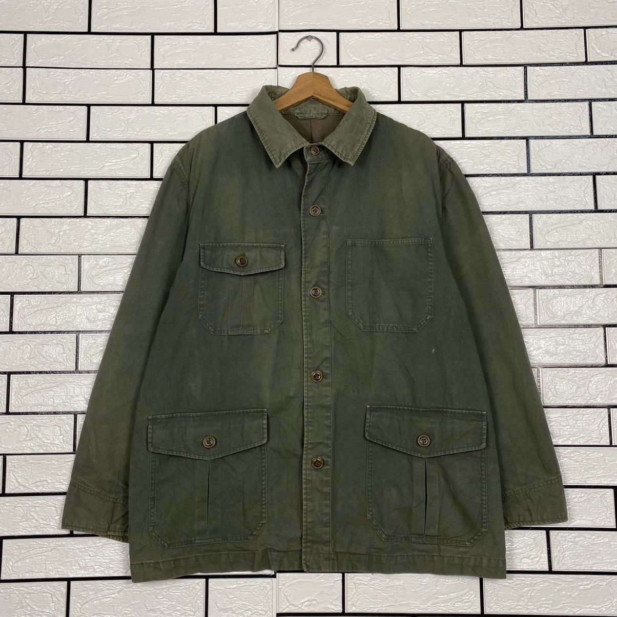 Vintage 📌Vintage Duck Canvas Detroit Chore Jacket Blanket Macchio Size US L / EU 52-54 / 3 - 2 Thumbnail