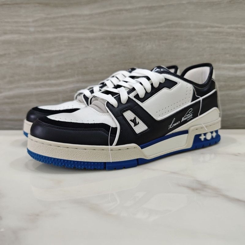 Louis Vuitton Louis Vuitton Trainer Low Top Fashion Sneakers for Men 0079 Size US 8 / EU 41 - 1 Thumbnail