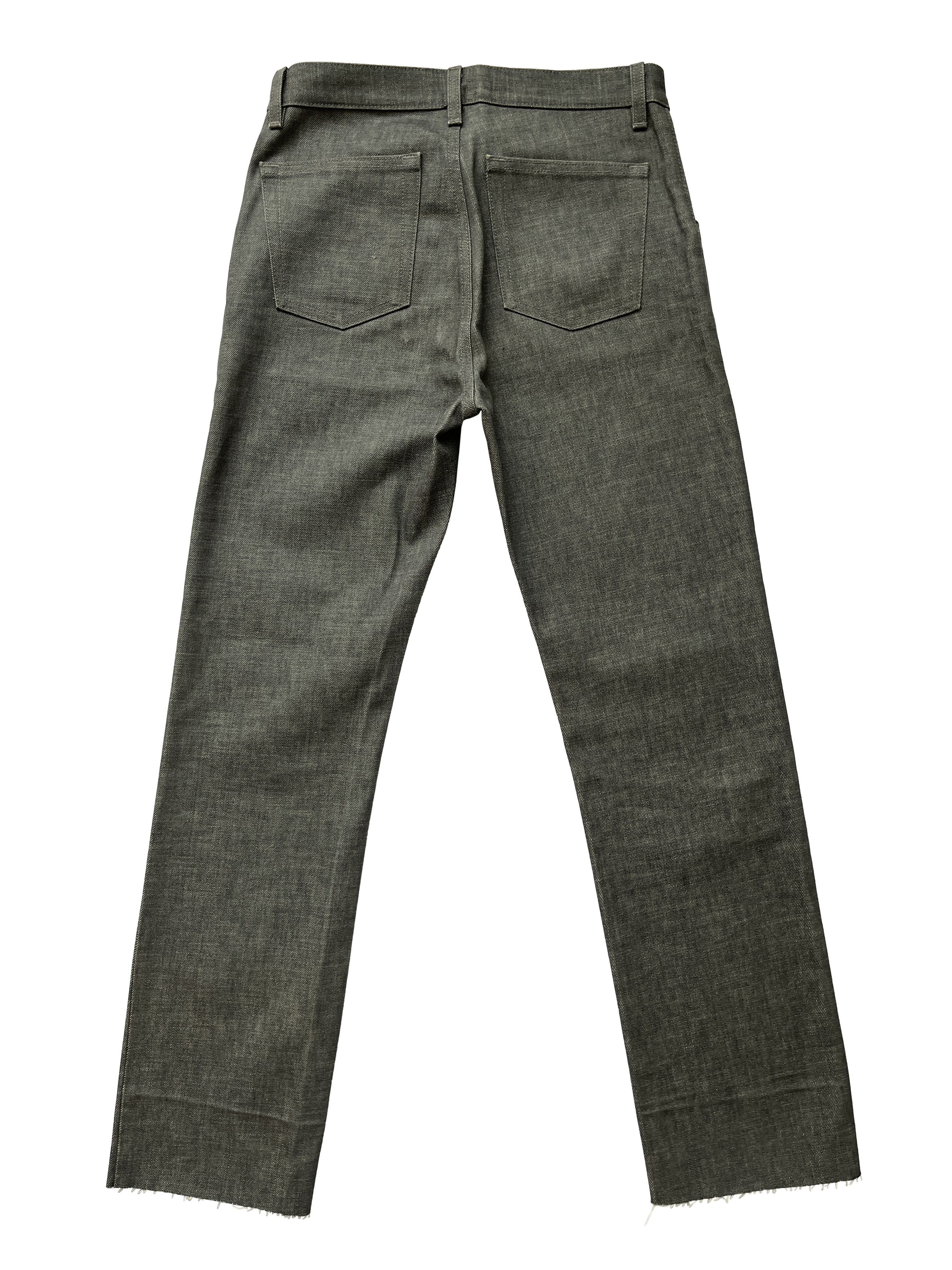 Helmut Lang ⚡️QUICK SALE⚡️Helmut Lang Raw Denim Grey Jeans Pants Size US 27 - 2 Thumbnail