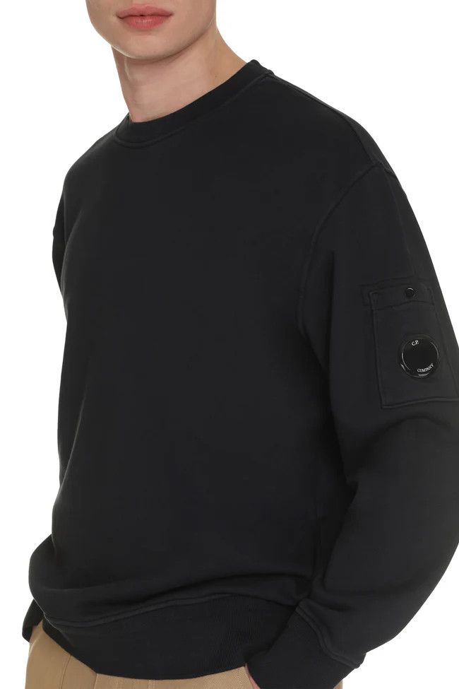 C.P. Company o1y1224 Crewneck Sweatshirt in Navy Blue Size US M / EU 48-50 / 2 - 6 Thumbnail