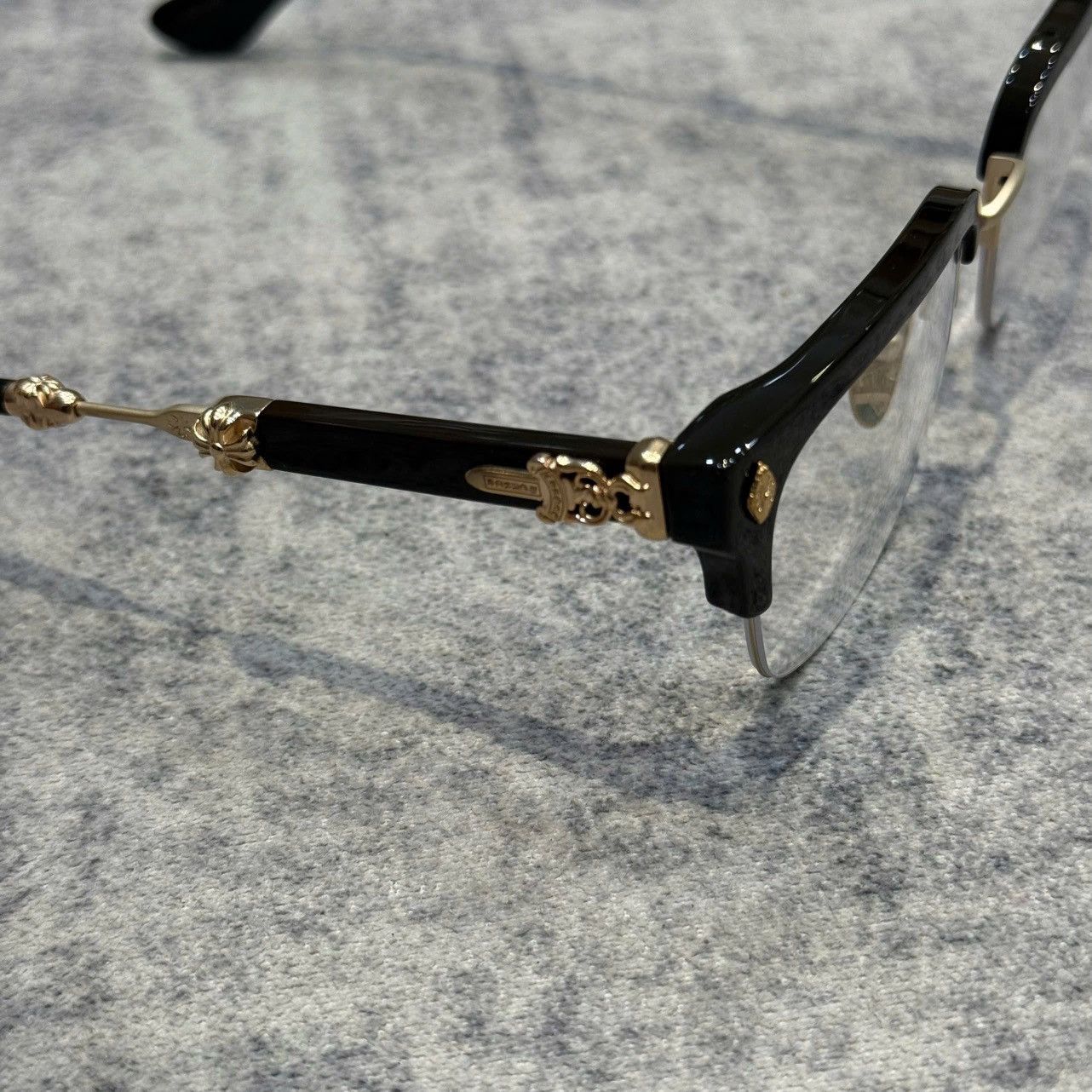 Chrome Hearts CHROME HEARTS EVAGILIST Classic Brown/Matte Gold Plated Size ONE SIZE - 3 Thumbnail