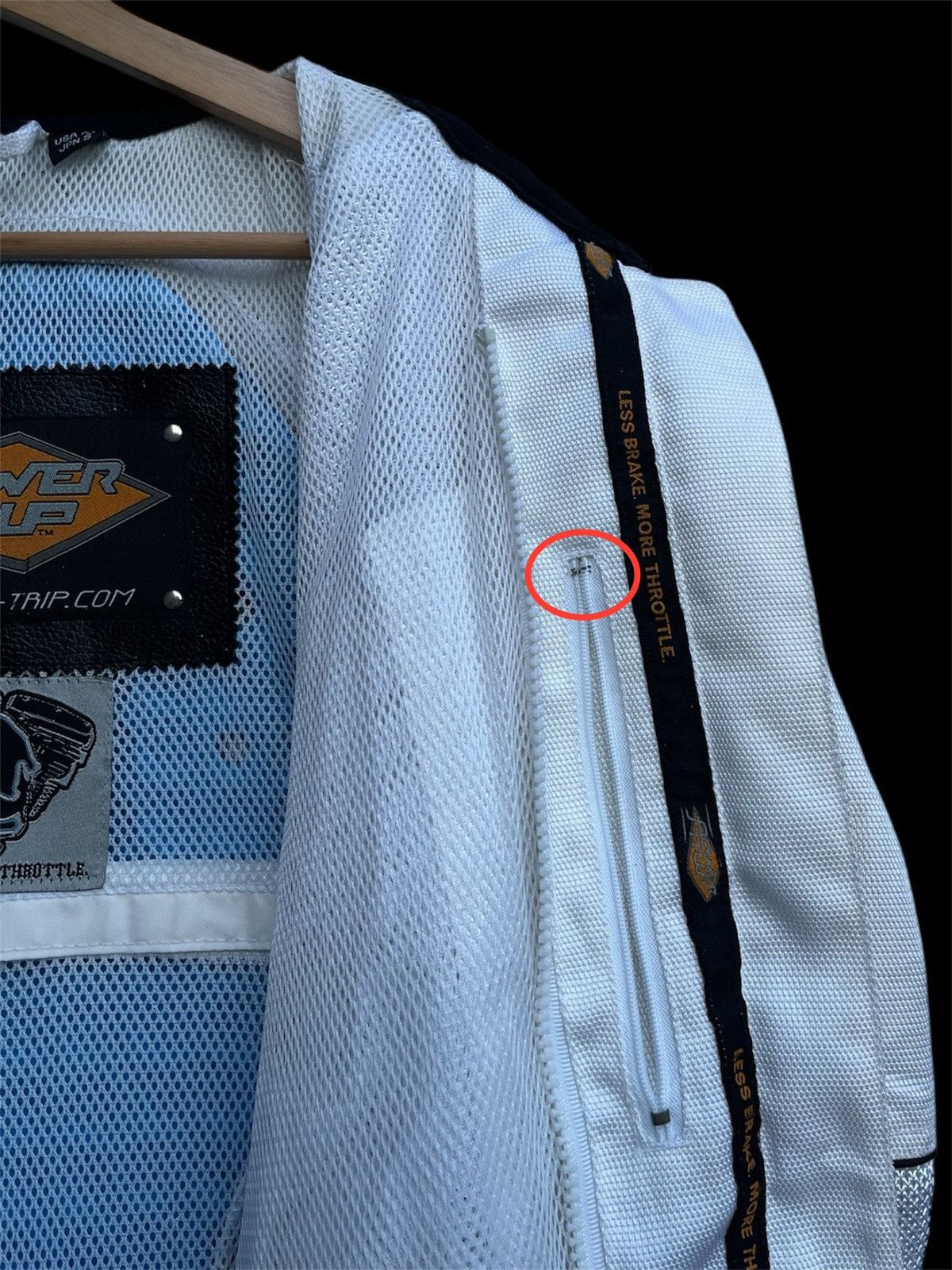 Kadoya White Power Trip Rider Jacket Size US XS / EU 42 / 0 - 15 Thumbnail