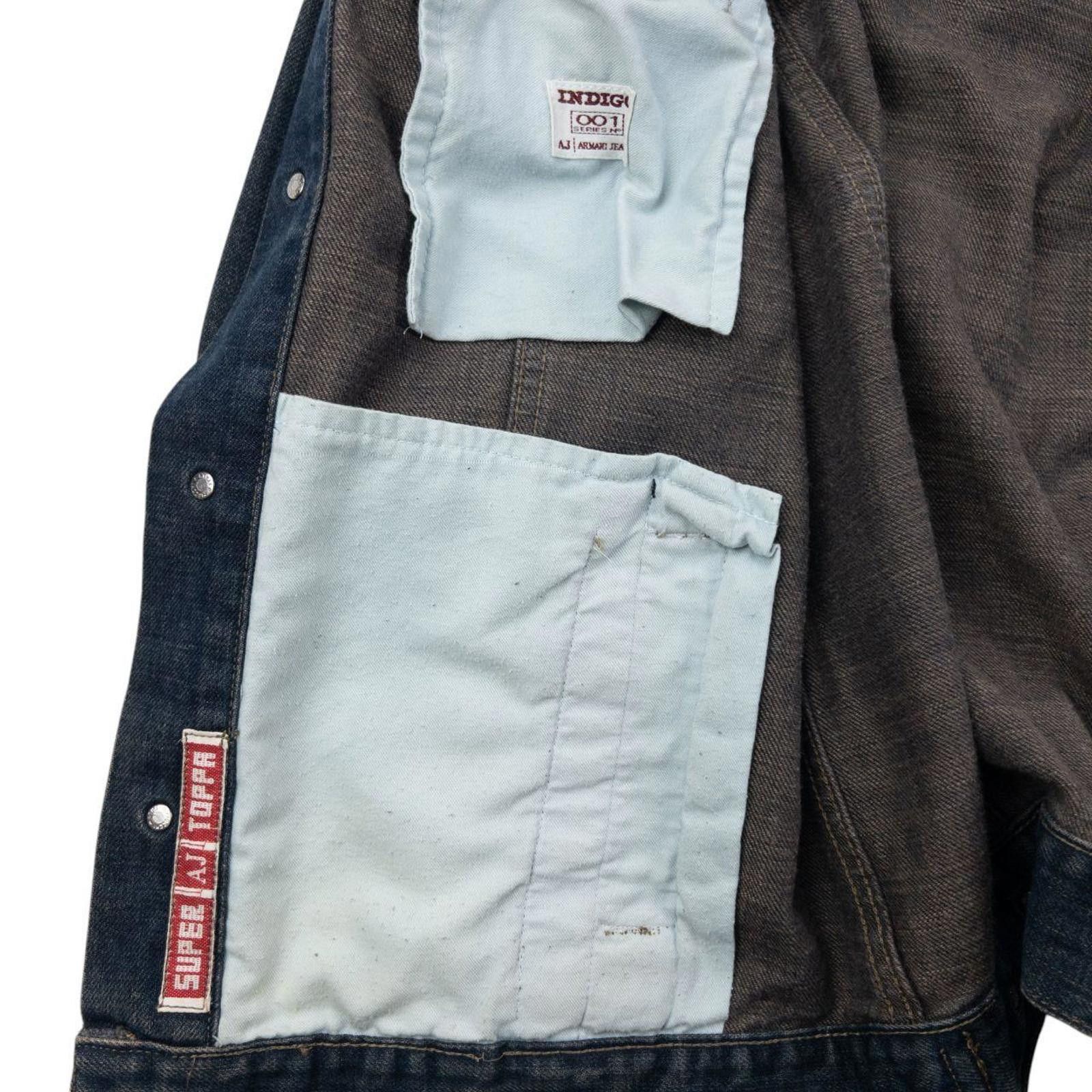 Other Vintage Armani Jeans Super Toppa Button Up Denim Jacket S Size US S / EU 44-46 / 1 - 5 Thumbnail