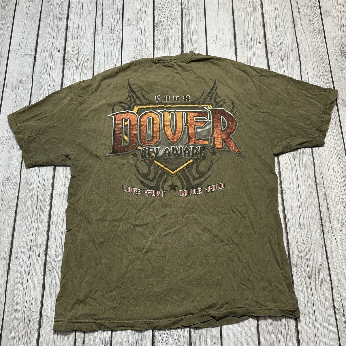 Alstyle Dover Delaware 2008 tee Size US XL / EU 56 / 4 - 2 Thumbnail