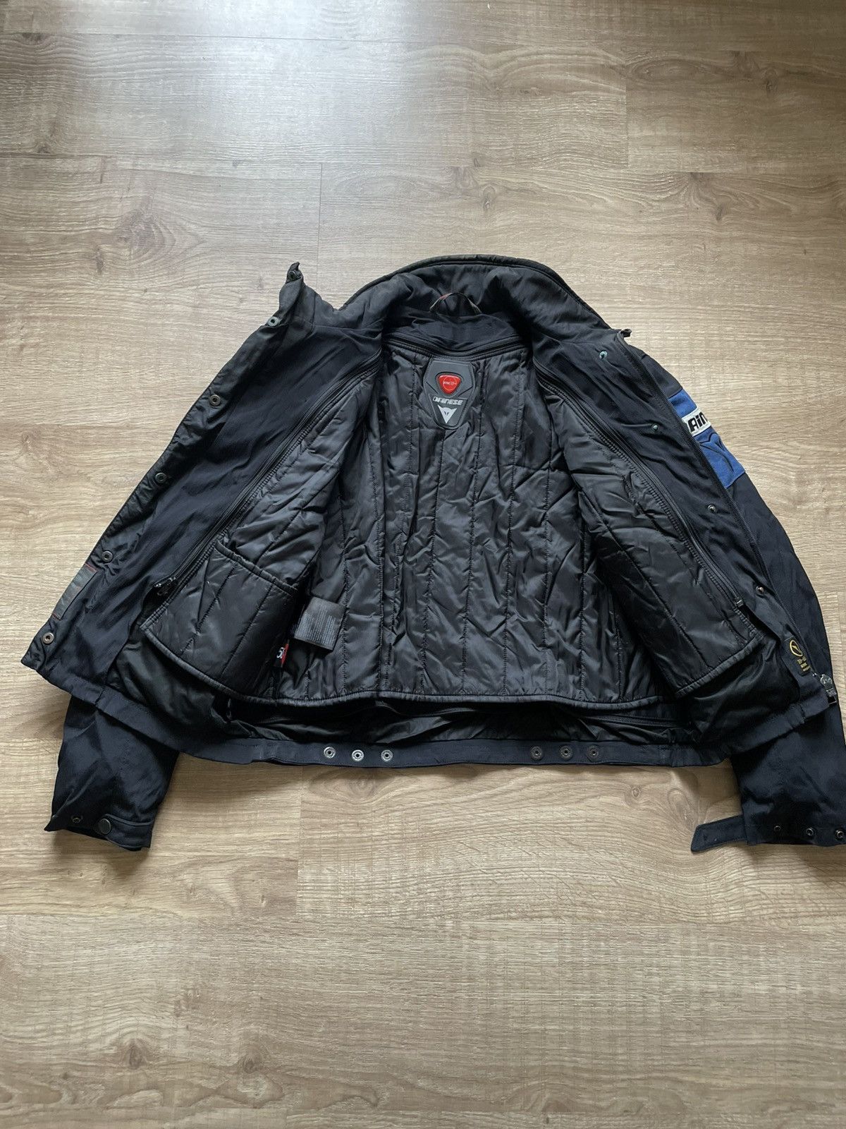 Dainese Vintage Dainese Textile Motorcycle Jacket Black Blue Size US M / EU 48-50 / 2 - 13 Thumbnail
