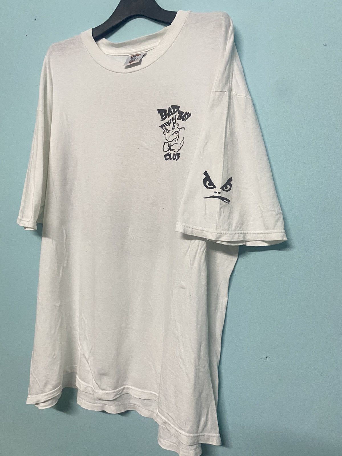 Rap Tees 💥STEAL💥BAD BOY CLUB BACK HIT BIG LOGO SHIRT Size US XL / EU 56 / 4 - 6 Thumbnail