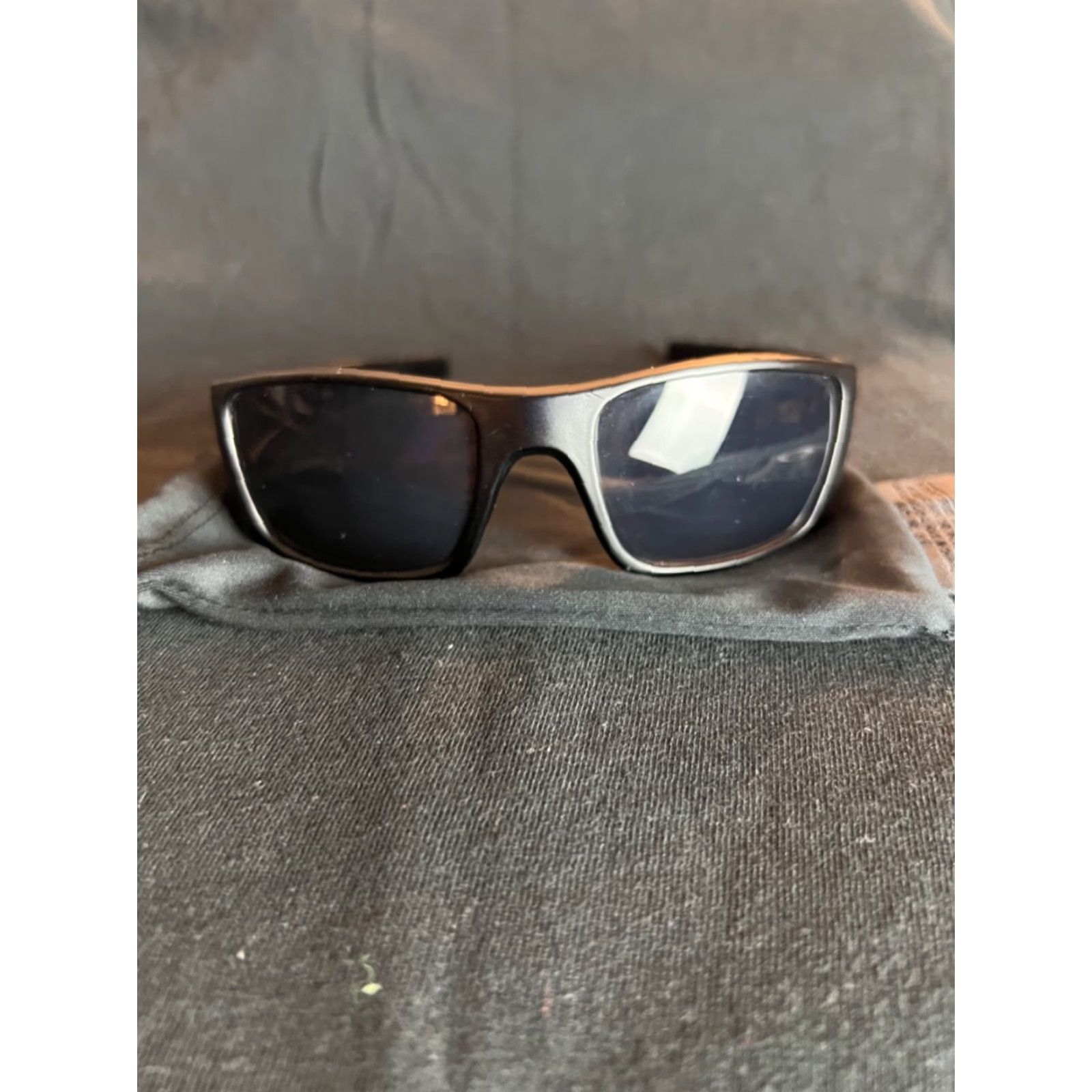 Oakley Oakley Fuel Cell Sunglasses Unisex Adults Black Black Wrap Sunglasses Oakley Fuel Cell Mens Womens Size ONE SIZE - 2 Thumbnail