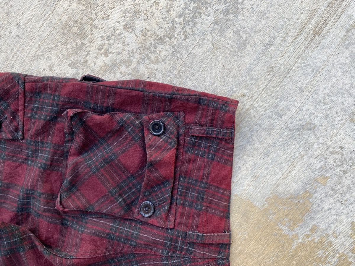 If Six Was Nine Double focus checkered punk cargo pants Size US 31 - 7 Thumbnail