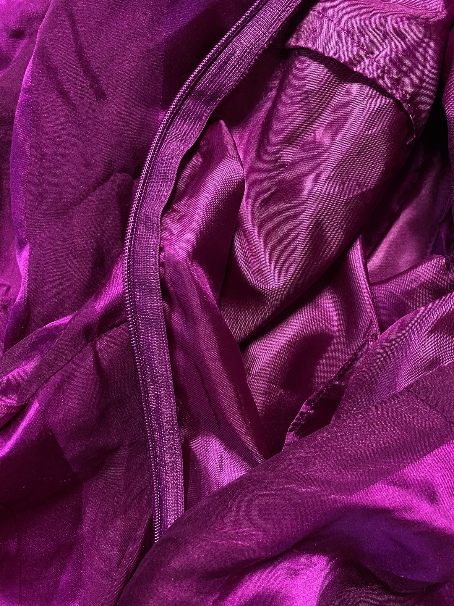 Moschino × Vintage Moschino luxury premium silk purple dress Size M / US 6-8 / IT 42-44 - 4 Thumbnail