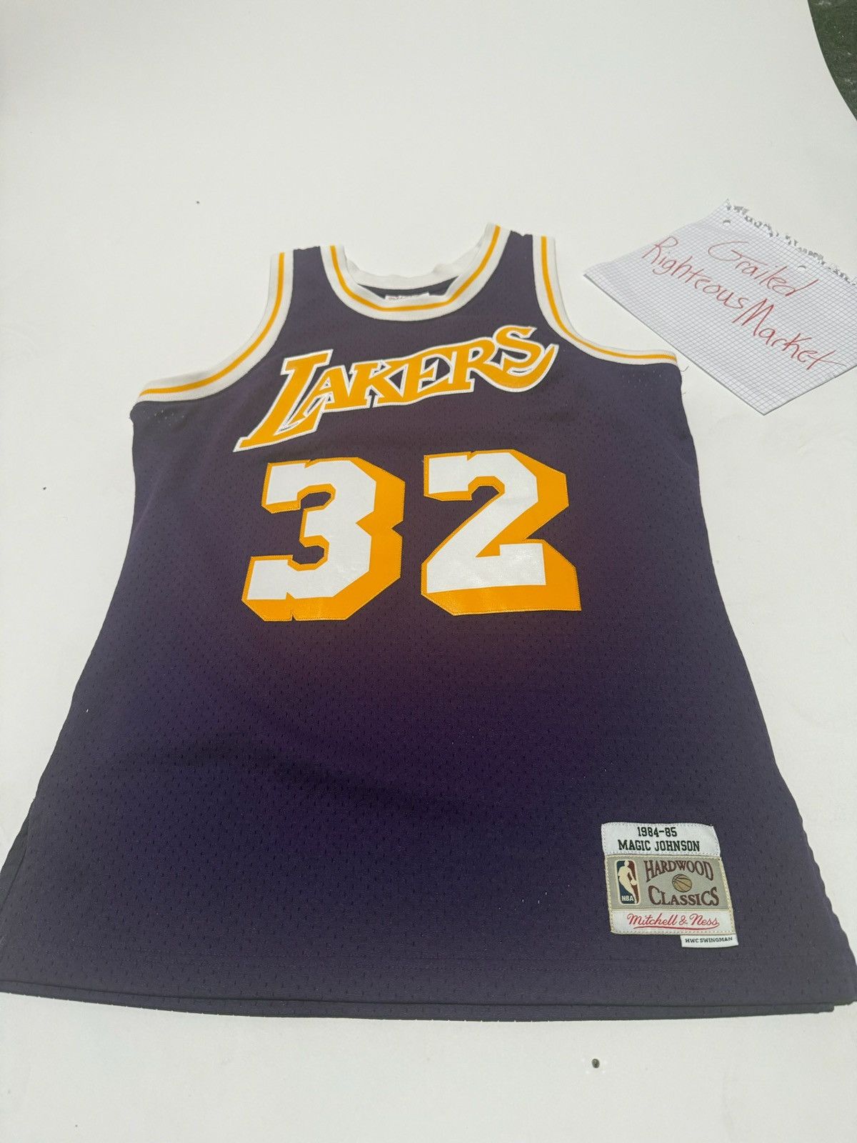 Mitchell & Ness 1984-85 Magic Johnson Jersey Size US M / EU 48-50 / 2 - 1 Thumbnail