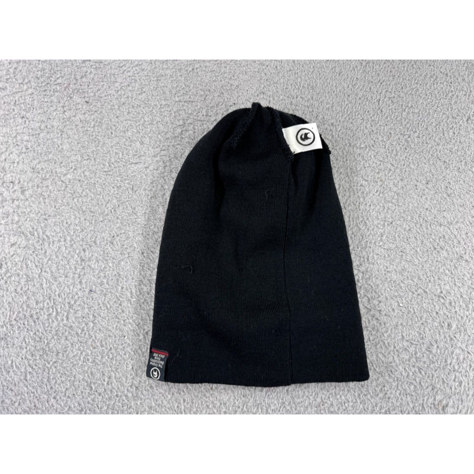 Vintage Back Country Beanie Toque Adult One Size Black Knit 100% Acrylic Outdoors Ski Hat/Cap Mens Beanie Ski Logo 90s? Size ONE SIZE - 4 Thumbnail