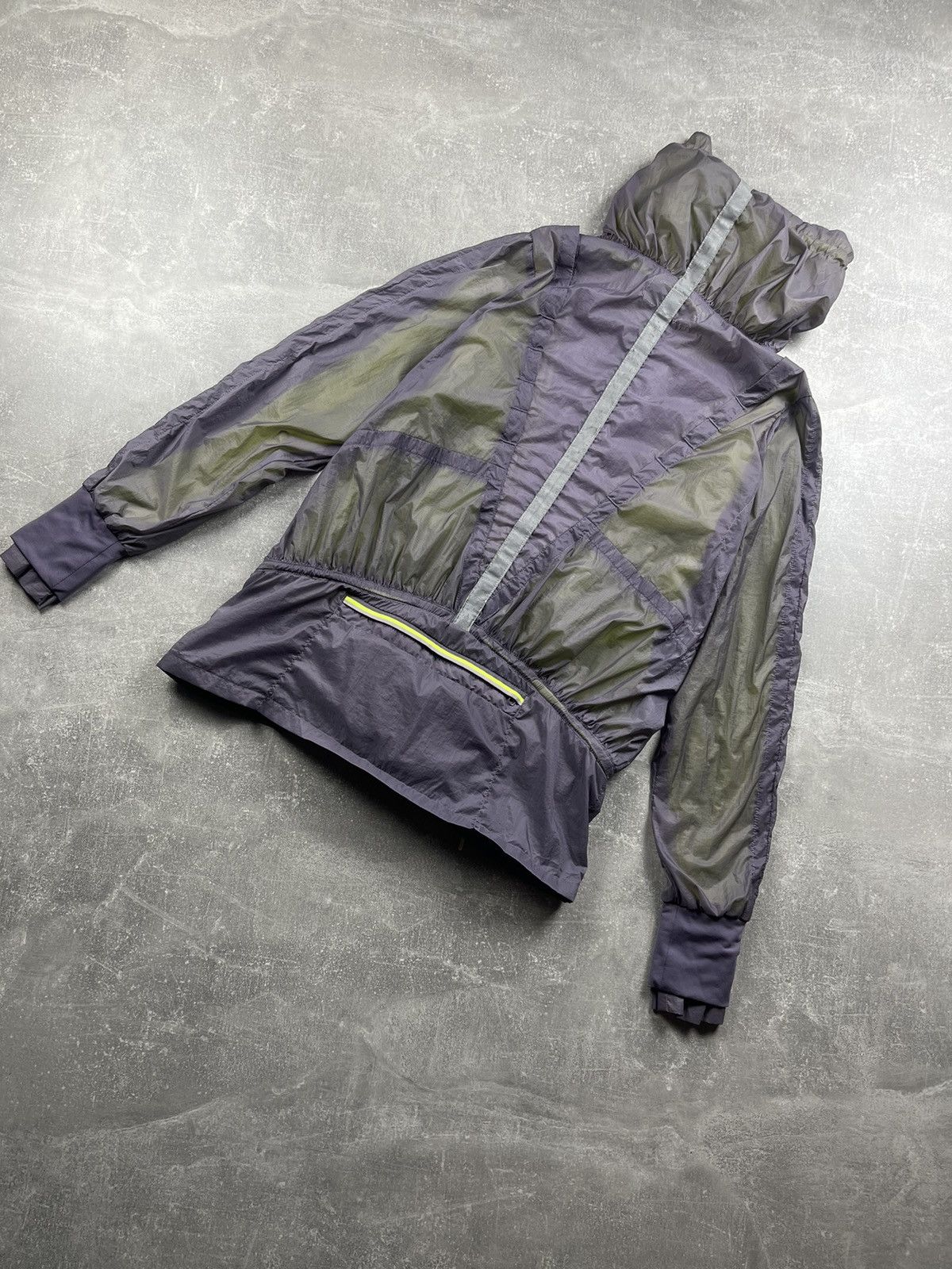 Adidas Adidas by Stella McCartney Sheer Nylon Windbreaker Jacket Size XS / US 0-2 / IT 36-38 - 9 Thumbnail