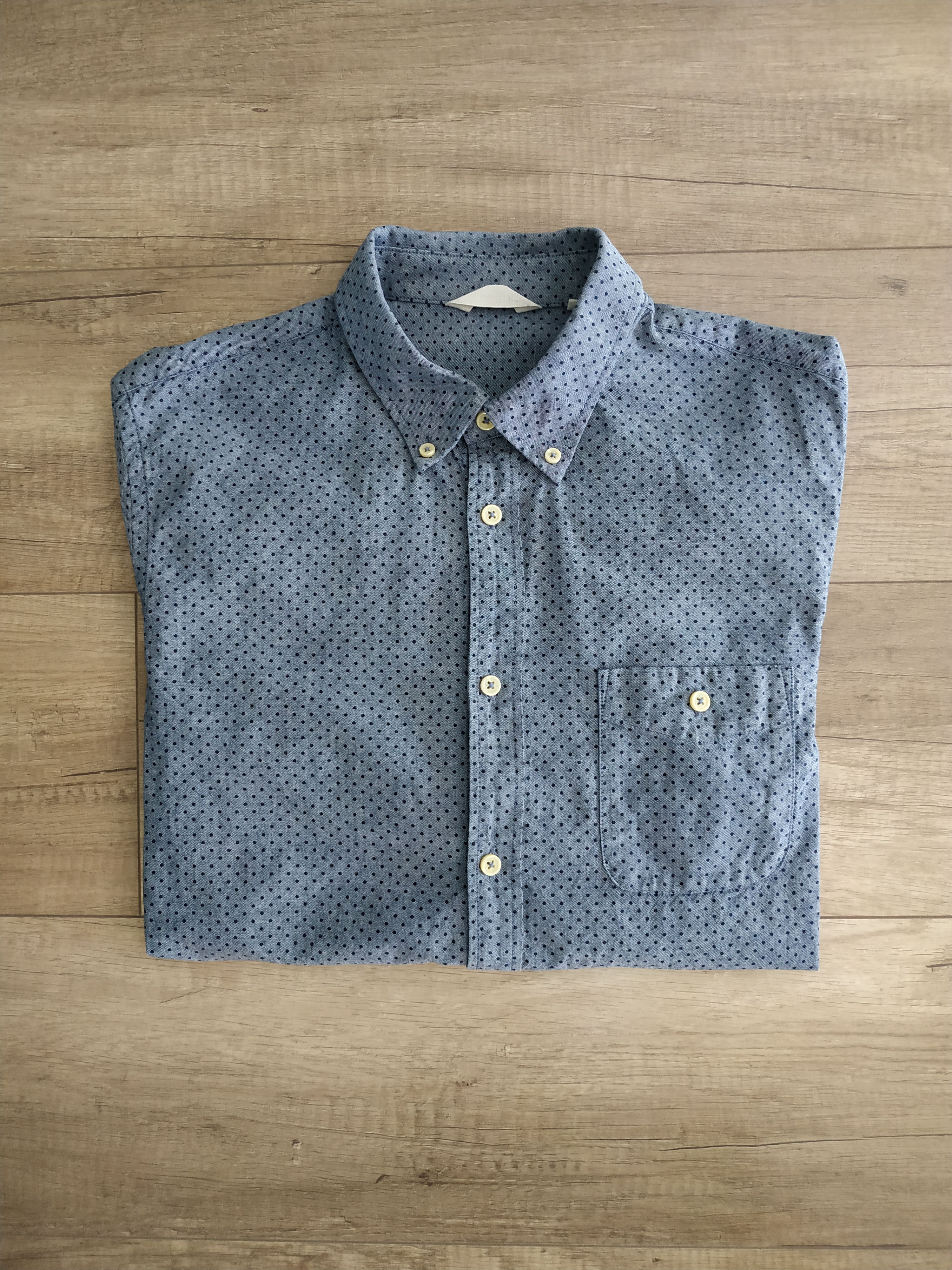 NN07 NN07 No Nationality Men's Vintage Button Up Shirt, s. LARGE Size US L / EU 52-54 / 3 - 1 Thumbnail