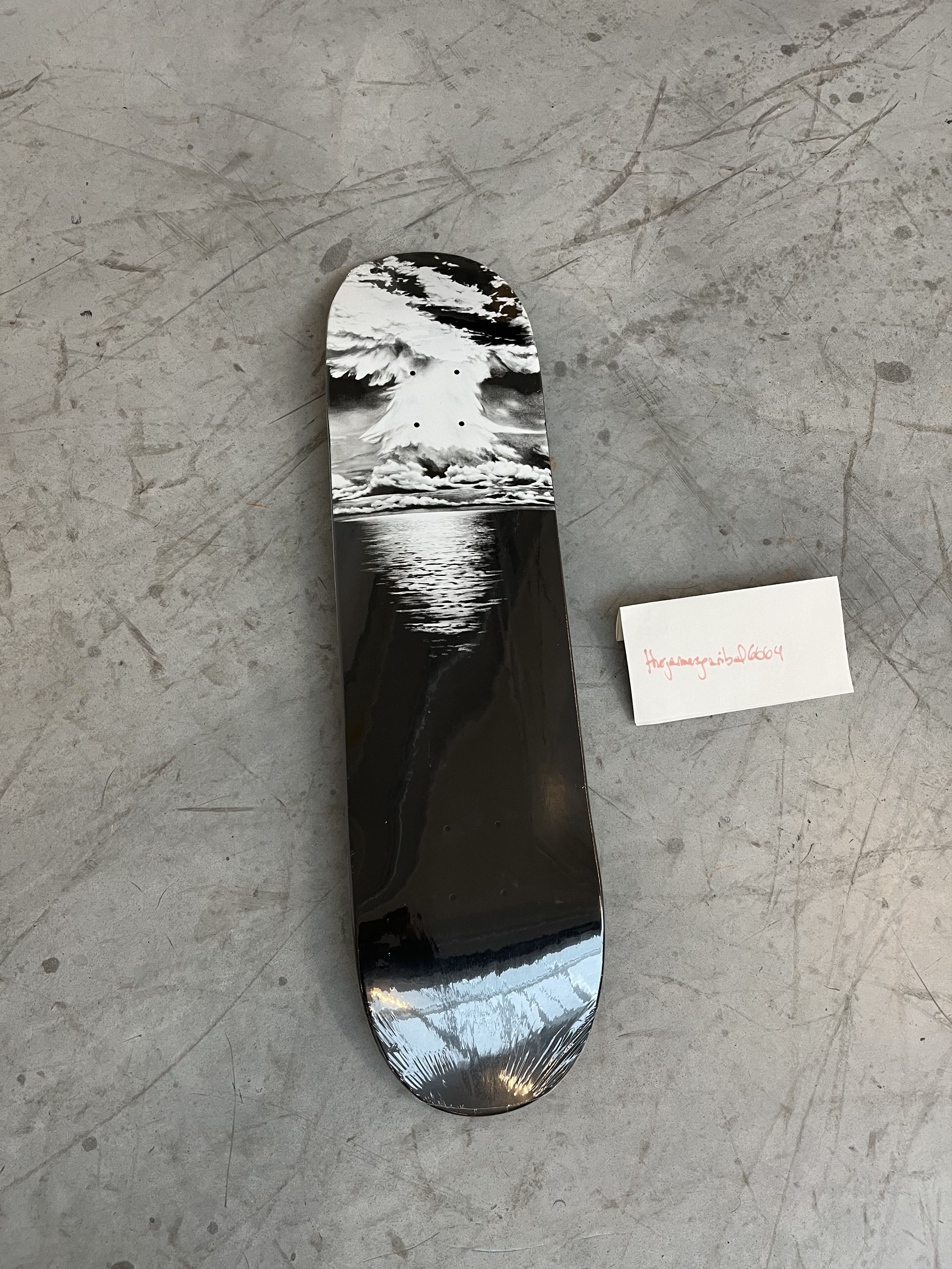 image of Robert Longo For Supreme, 1 Deck in Black, Men's
