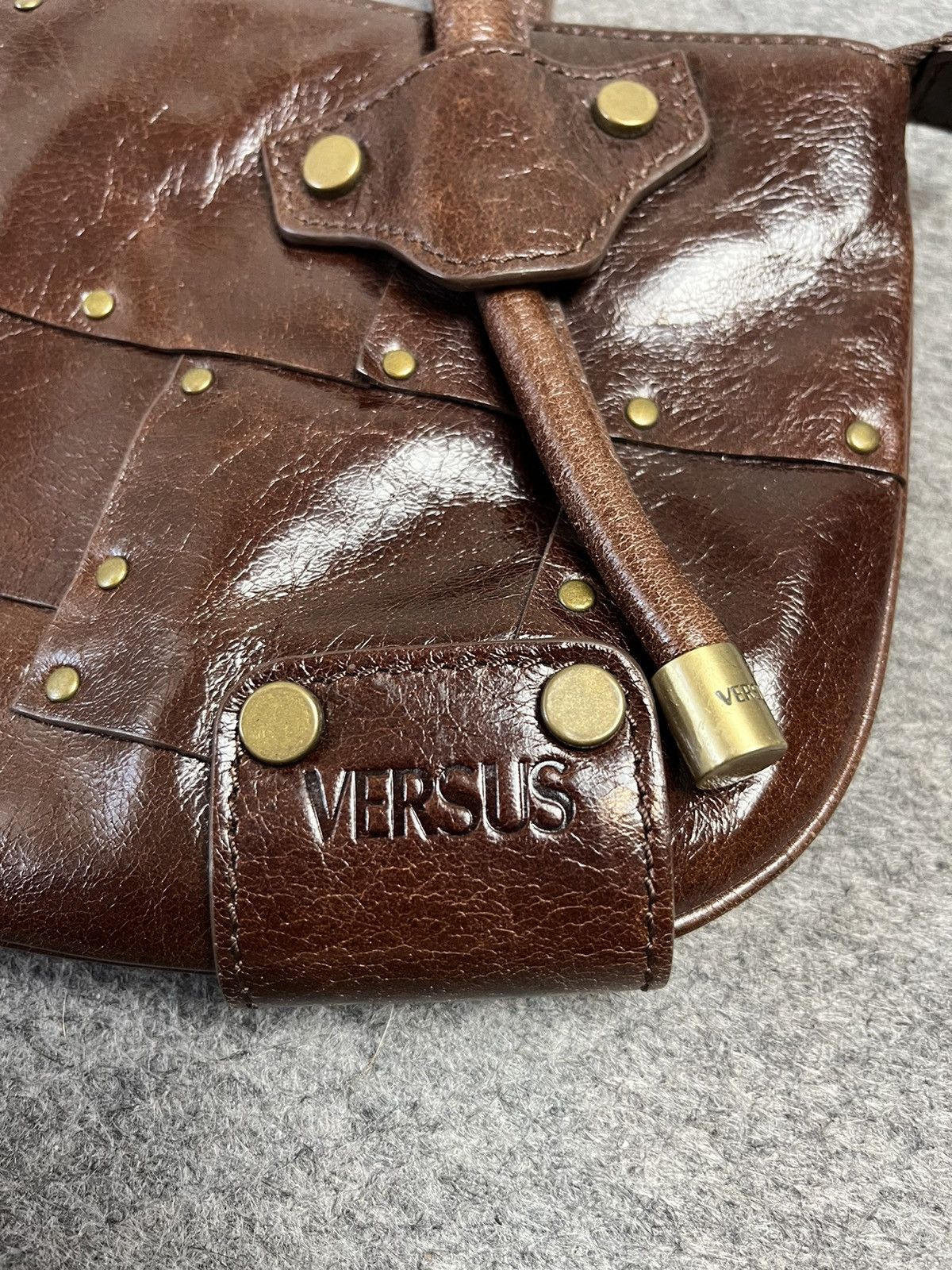 Versace × Versus Versace × Vintage Vintage Versace versus leather bag Size ONE SIZE - 2 Thumbnail