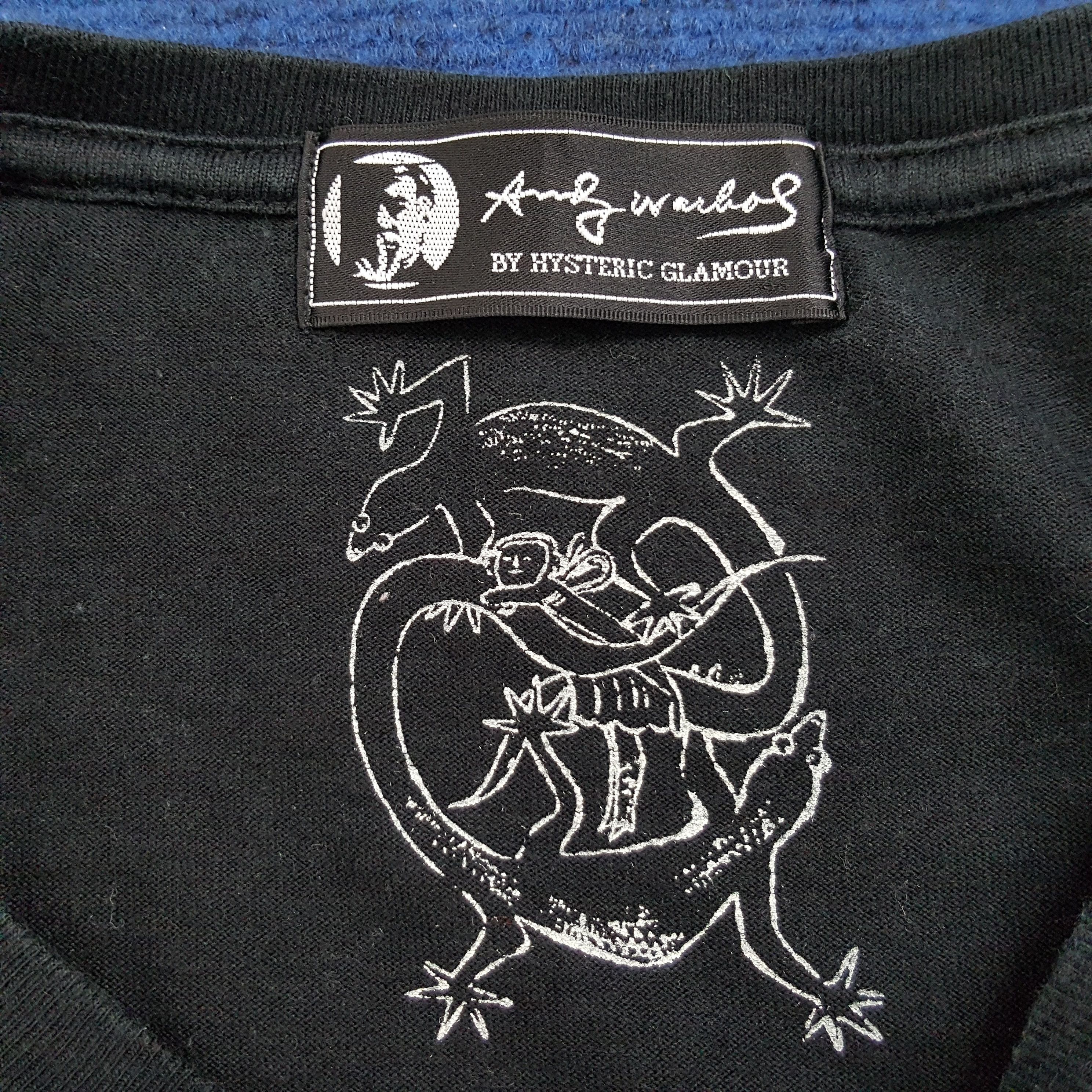 Hysteric Glamour × Japanese Brand × Vintage Vintage Hysteric Glamour x Andy Warhol Japanese Brand Tshirt Size S / US 4 / IT 40 - 6 Thumbnail