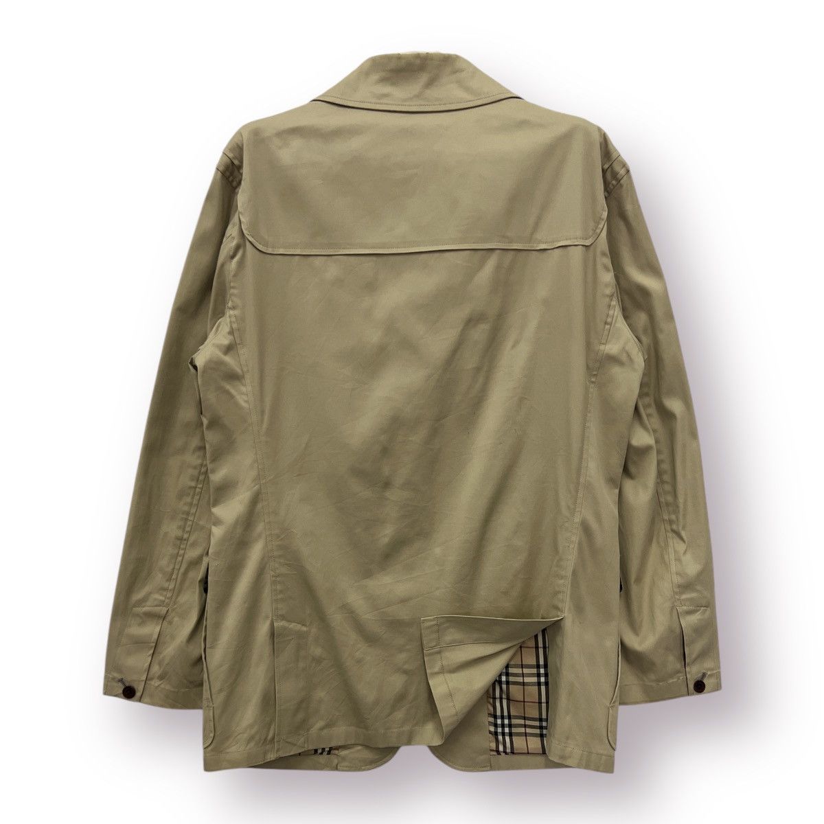 Black Label 🔥 BURBERRY BLACK LABEL NOVA CHECK CASUAL JACKET - L Size US S / EU 44-46 / 1 - 14 Thumbnail