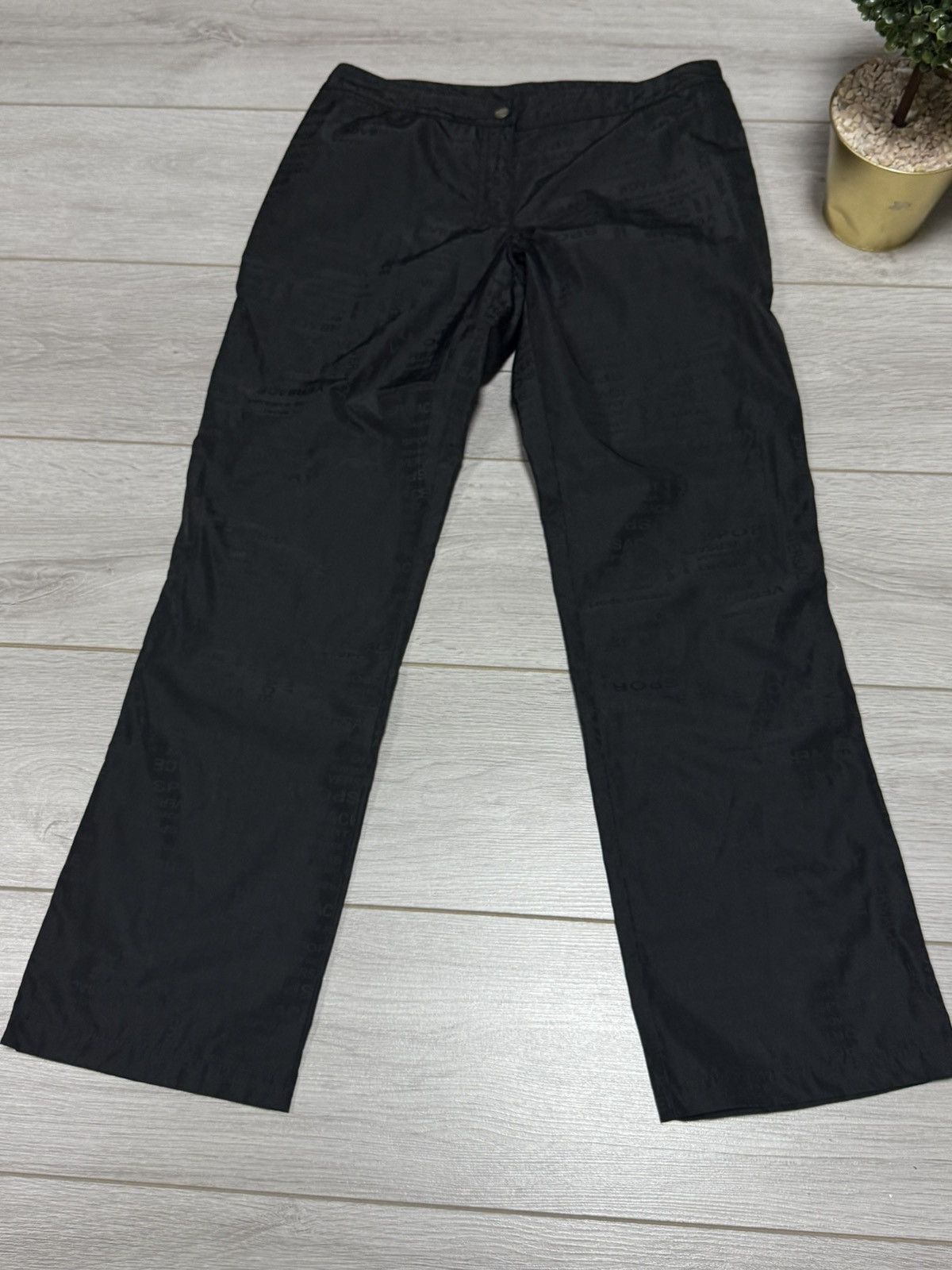 Versace Gianni Versace monogram all over print pants nylon Size 30" / US 8 / IT 44 - 4 Thumbnail