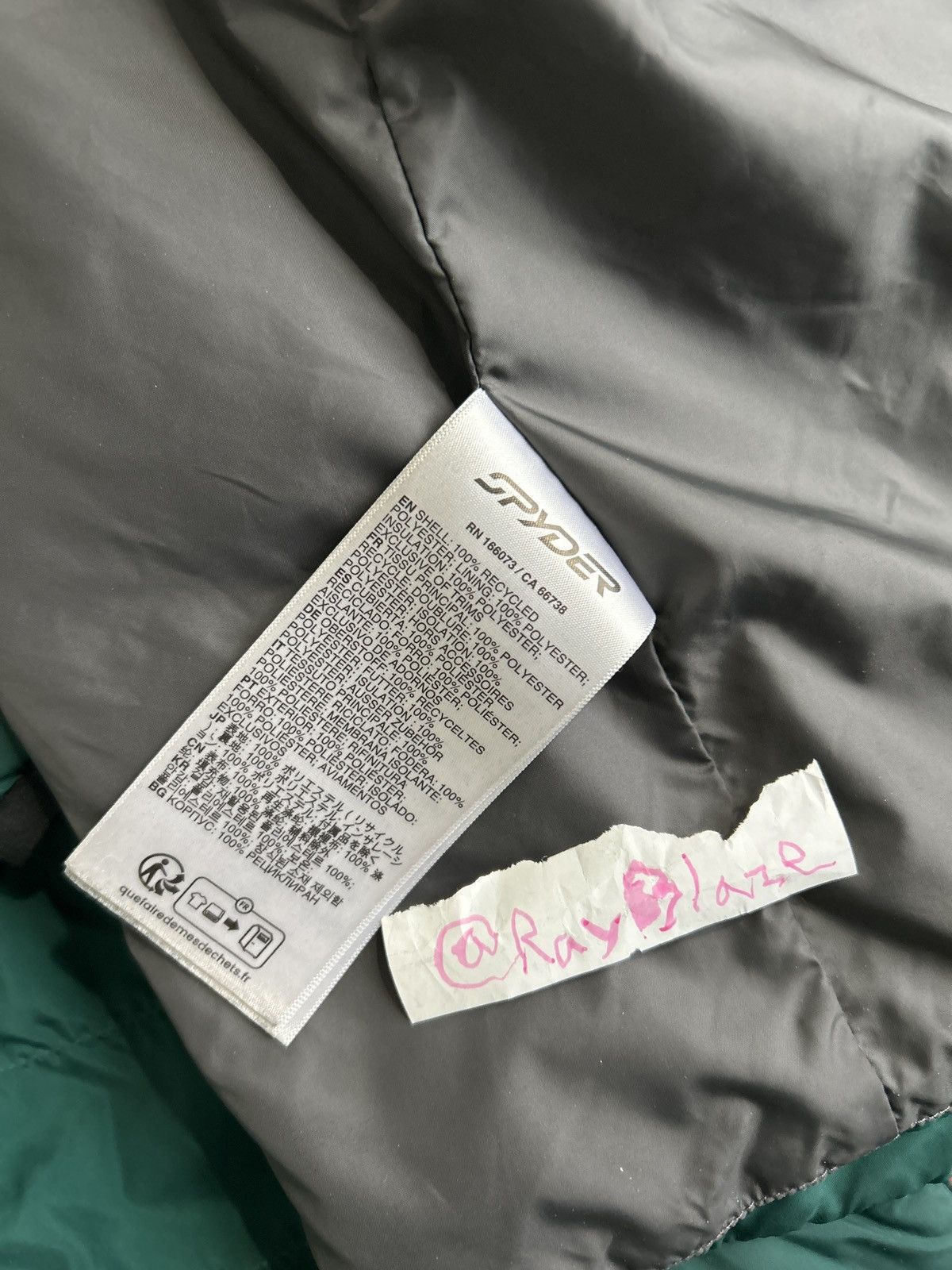 Spyder Spyder Peak Synthetic Down Jacket Size US S / EU 44-46 / 1 - 5 Thumbnail