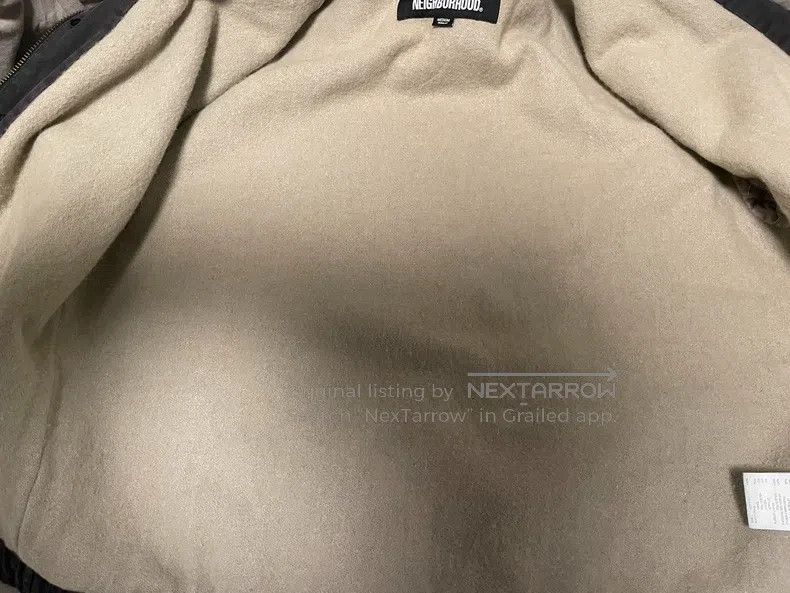 Neighborhood Neighborhood Distressed N1 Lamb Fleece Jacket Deck Jacket Size US M / EU 48-50 / 2 - 8 Thumbnail