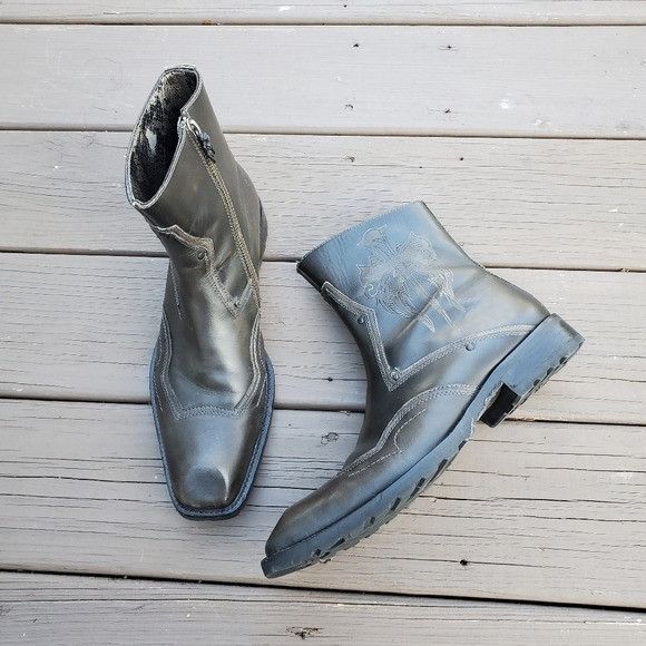 Mark Nason Mark Nason Lounge U Rock Salud Punk Rock Grunge Scene Boots Size US 9 / EU 42 - 2 Thumbnail
