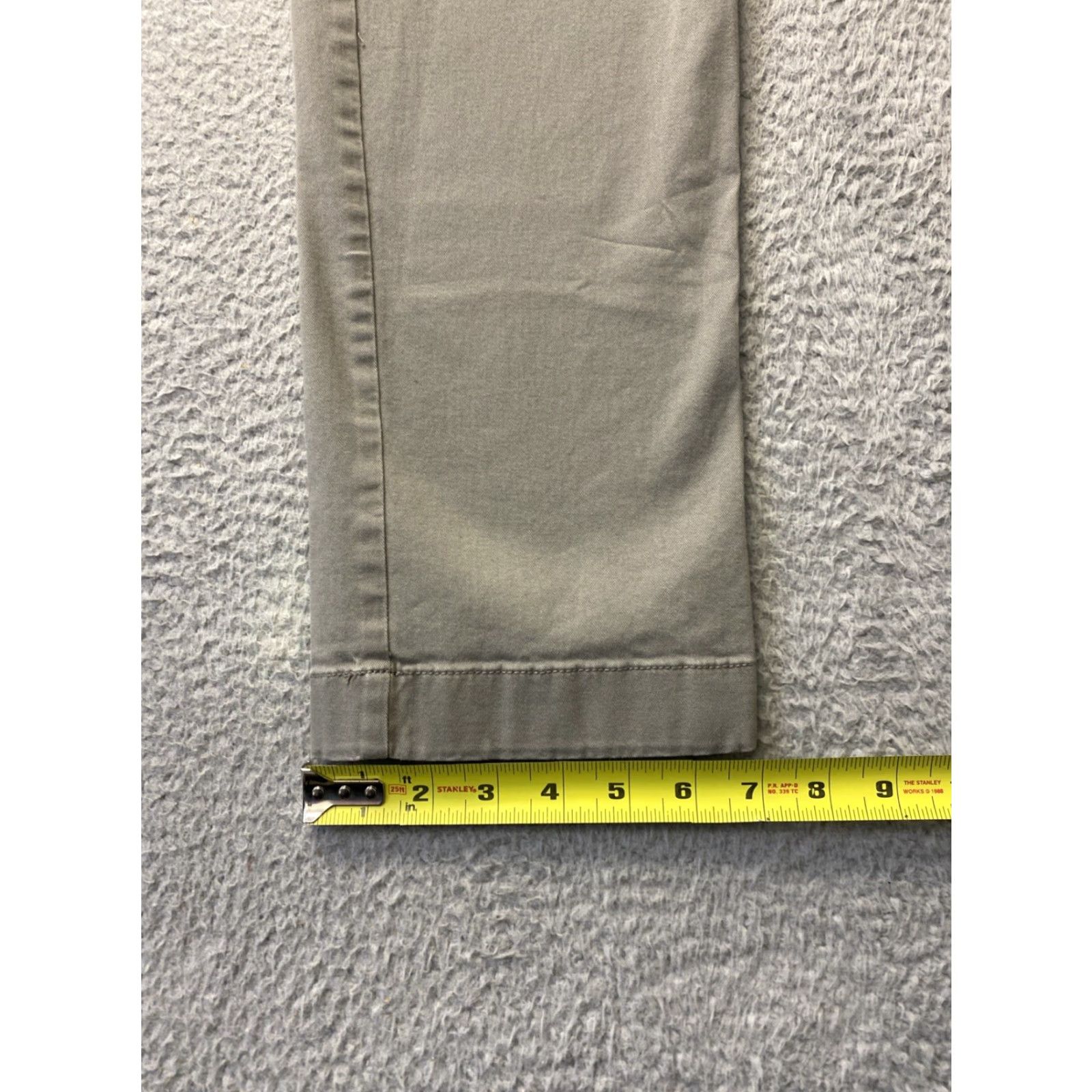 J.Crew J. Crew Mercantile Chino Pants Men’s Size 32x34 Faded Sage Green Straight Fit Lightweight Stretch Wrinkle Resistant Button Closure Size US 32 / EU 48 - 5 Thumbnail