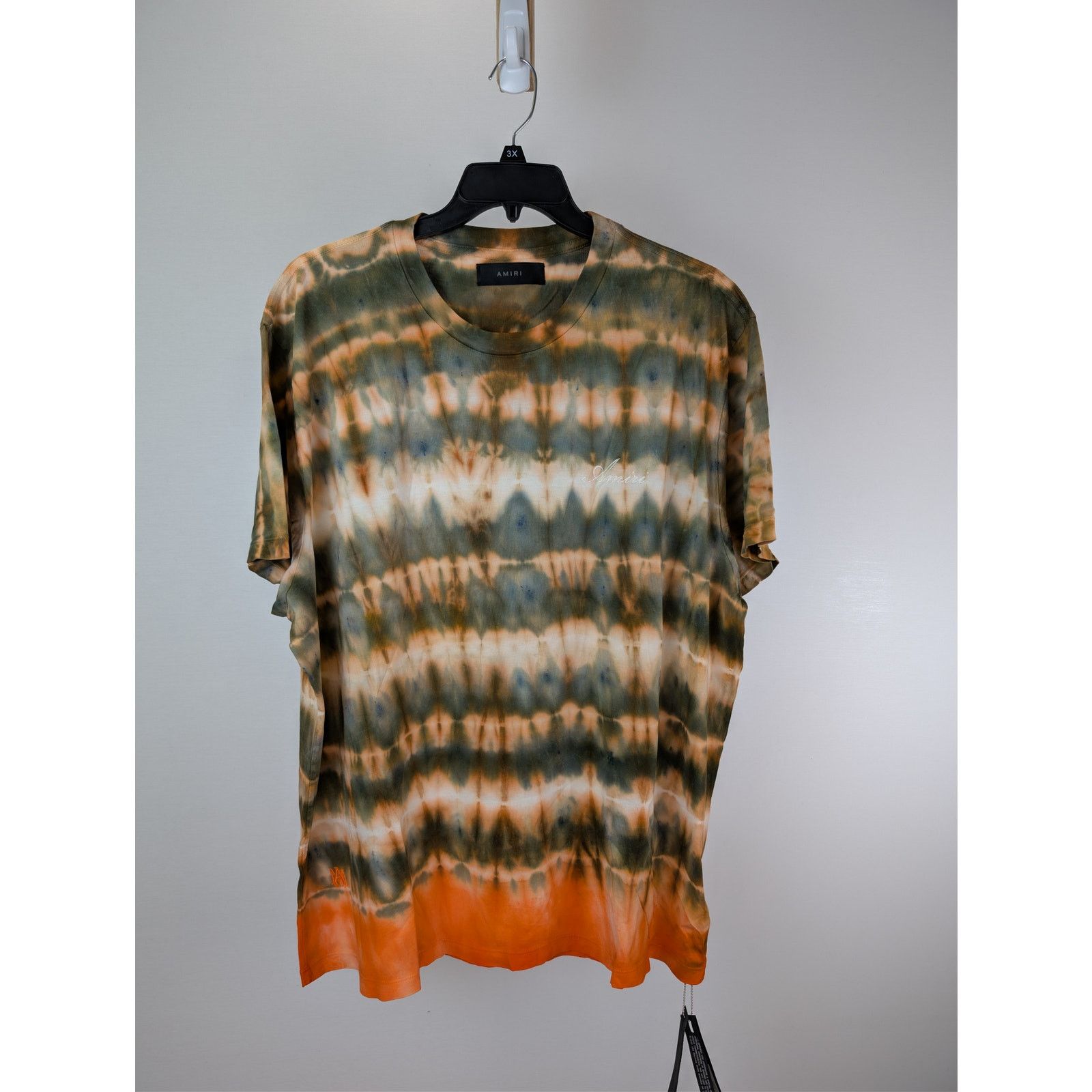 Amiri o1rshd1 3XL Tie Dye Tee T-Shirt in Orange Size US XXL / EU 58 / 5 - 8 Thumbnail