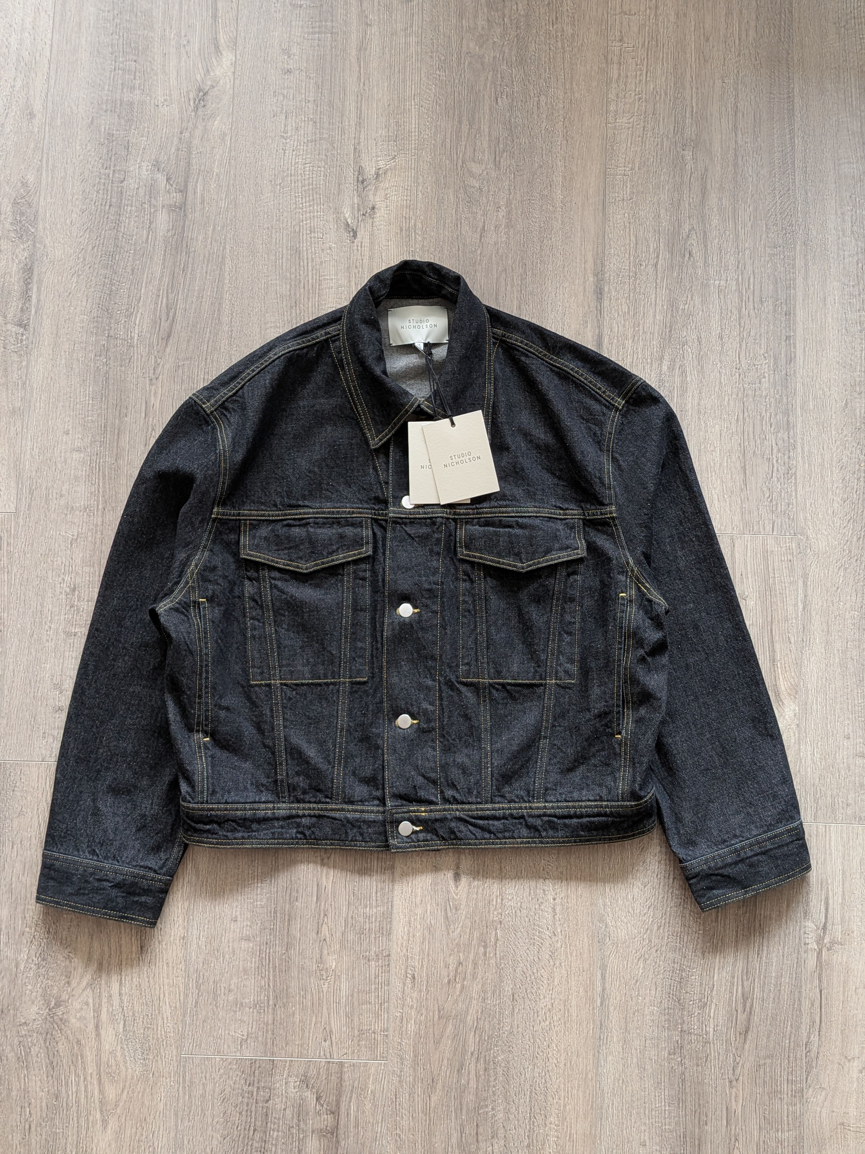 Studio Nicholson Lazar Selvedge Denim Jacket | Grailed