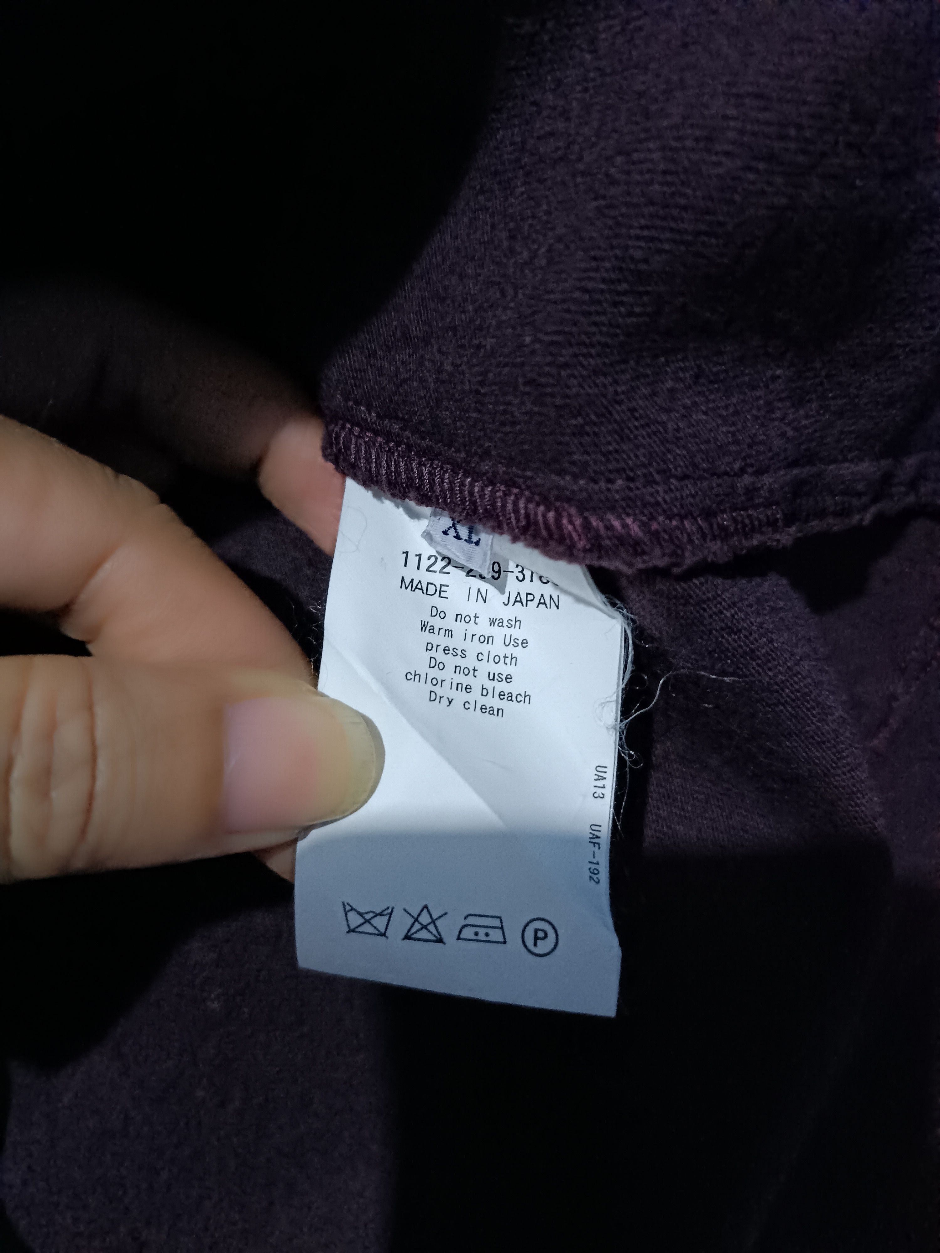 United Arrows UNITED ARROWS HEAVY COTTON BLAZER Size 44S - 4 Thumbnail