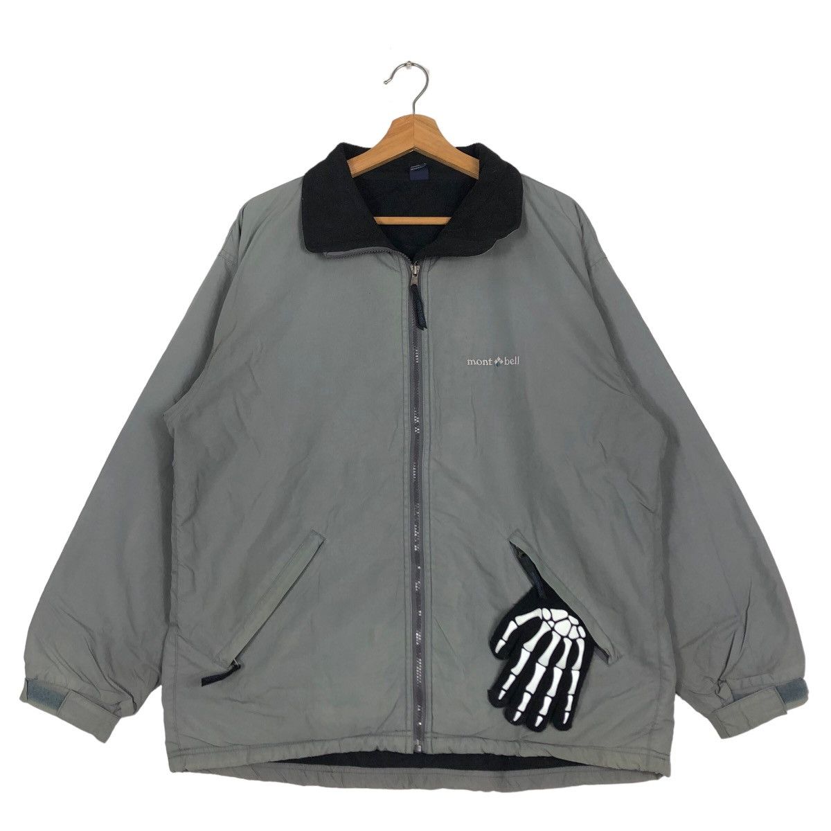 Montbell 🔥RARE BOMBER JACKET MONTBELL POLARTEC JAPAN Size US M / EU 48-50 / 2 - 2 Thumbnail