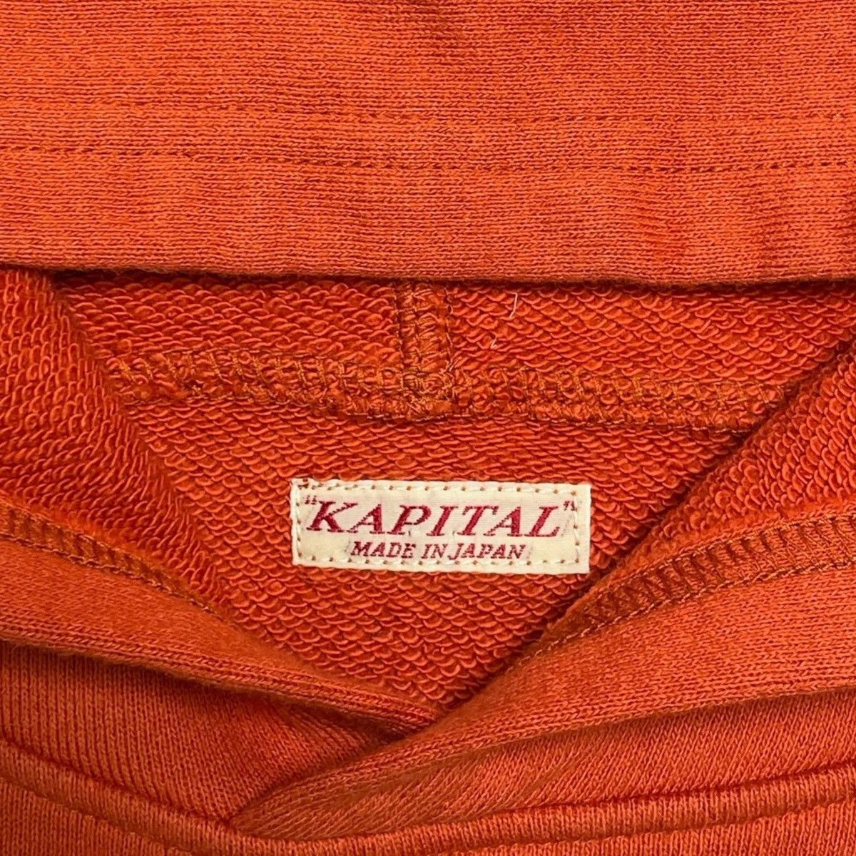 Kapital Kapital Peckish Bowy Hoodie Orange Size US L / EU 52-54 / 3 - 4 Thumbnail
