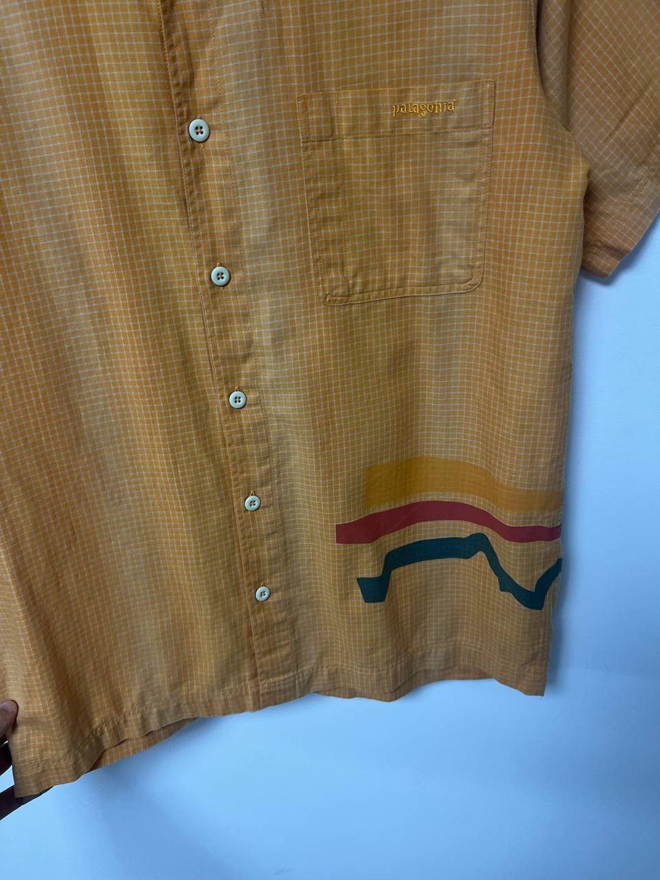 Patagonia Vintage Patagonia Organic Cotton Short Sleeve Shirt Outdoor M Size US M / EU 48-50 / 2 - 12 Thumbnail