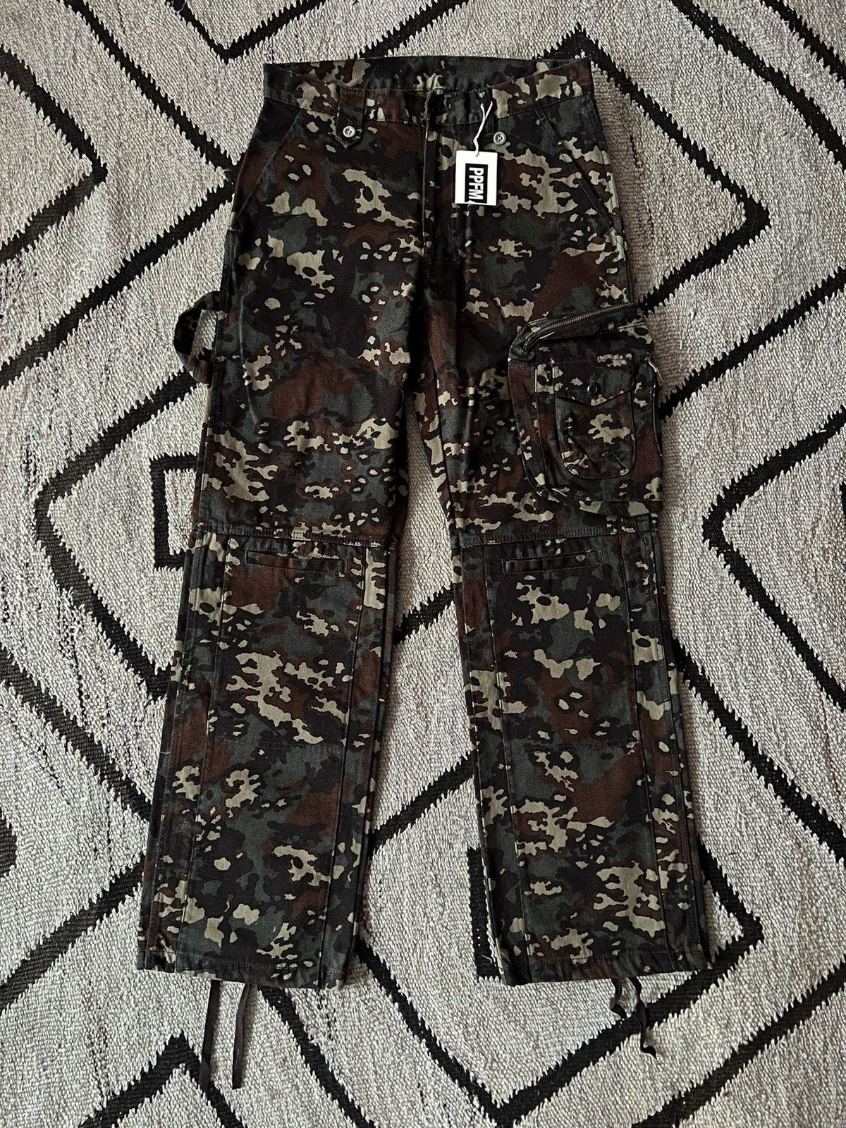 image of Ppfm Multi Pocket Camo Pants, Men's (Size 30)