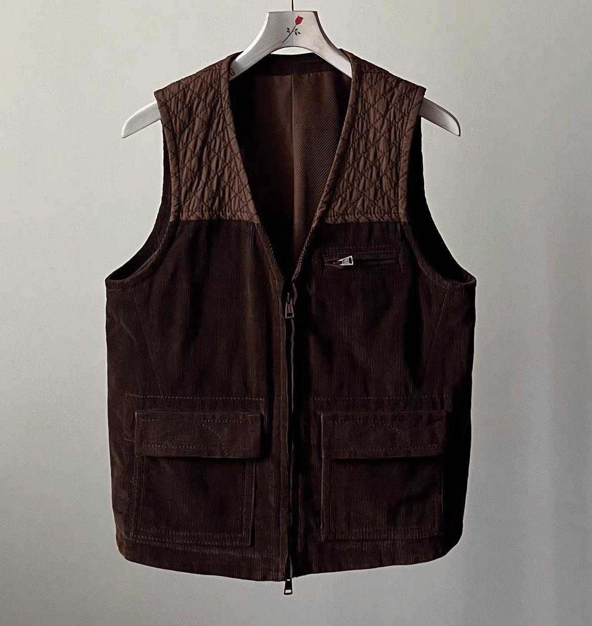 Number (N)ine Number (N)ine Sz 3 Number Nine 08AW Grunge Vest-2506 Size US L / EU 52-54 / 3 - 1 Thumbnail