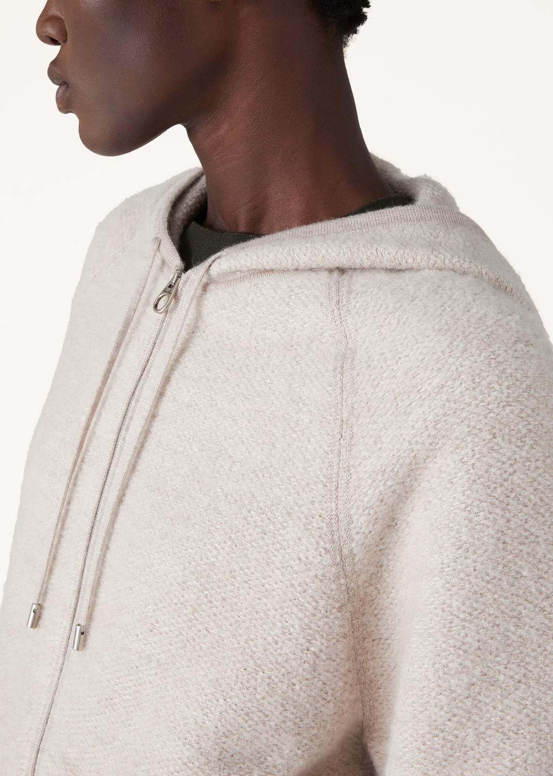 Loro Piana o1srvl11e0125 FAN6220 Fuji Hooded Bomber Jacket Size M / US 6-8 / IT 42-44 - 3 Thumbnail