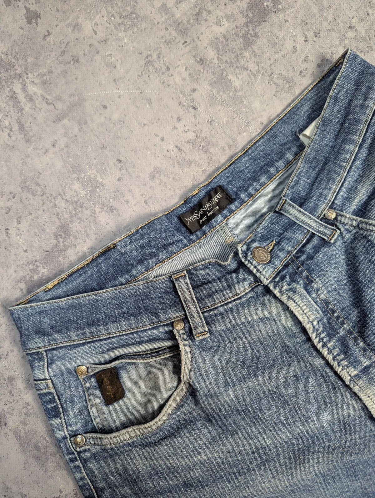 Yves Saint Laurent ❤️Ysl jeans pour homme Size US 34 / EU 50 - 4 Thumbnail