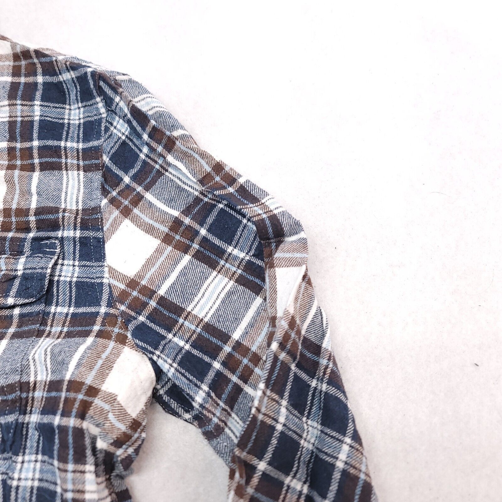 Sonoma Sonoma Tartan Flannel Button Up Shirt Mens Size Small S Blue Size US S / EU 44-46 / 1 - 5 Thumbnail