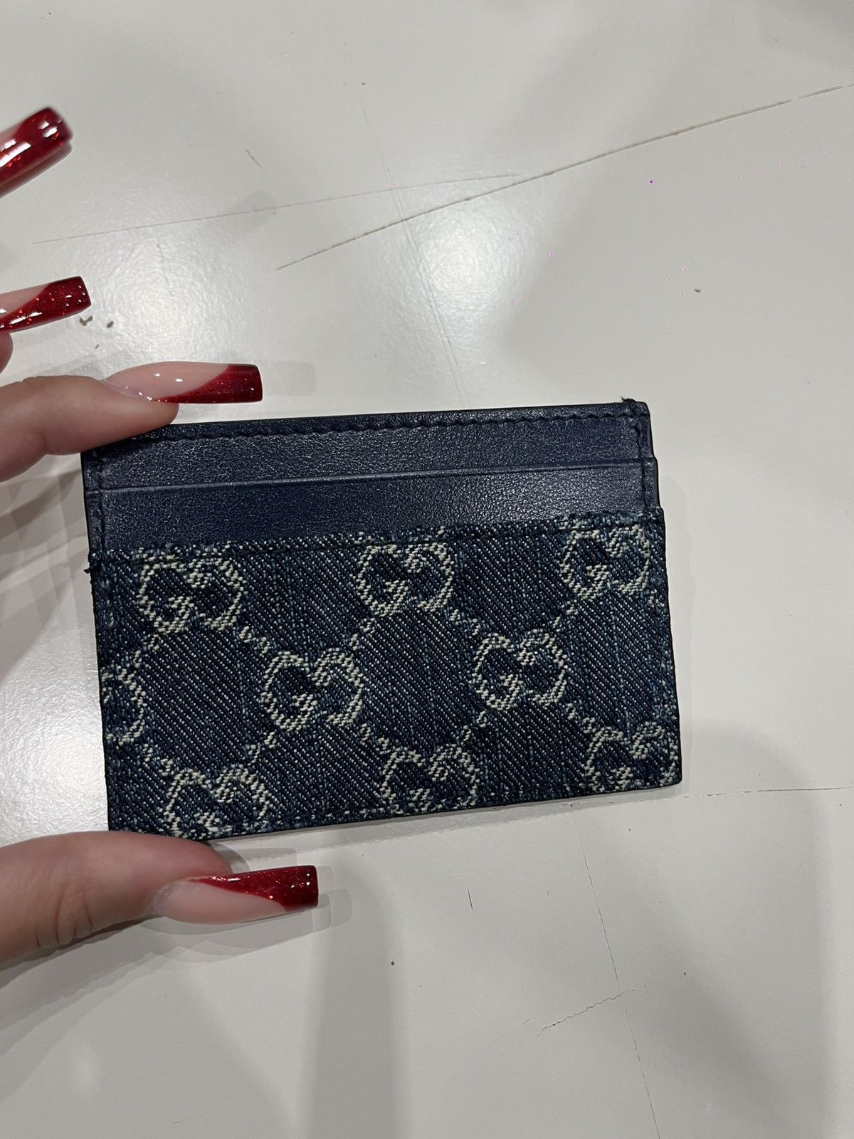 Gucci Gucci GG Supreme Denim Size ONE SIZE - 6 Thumbnail