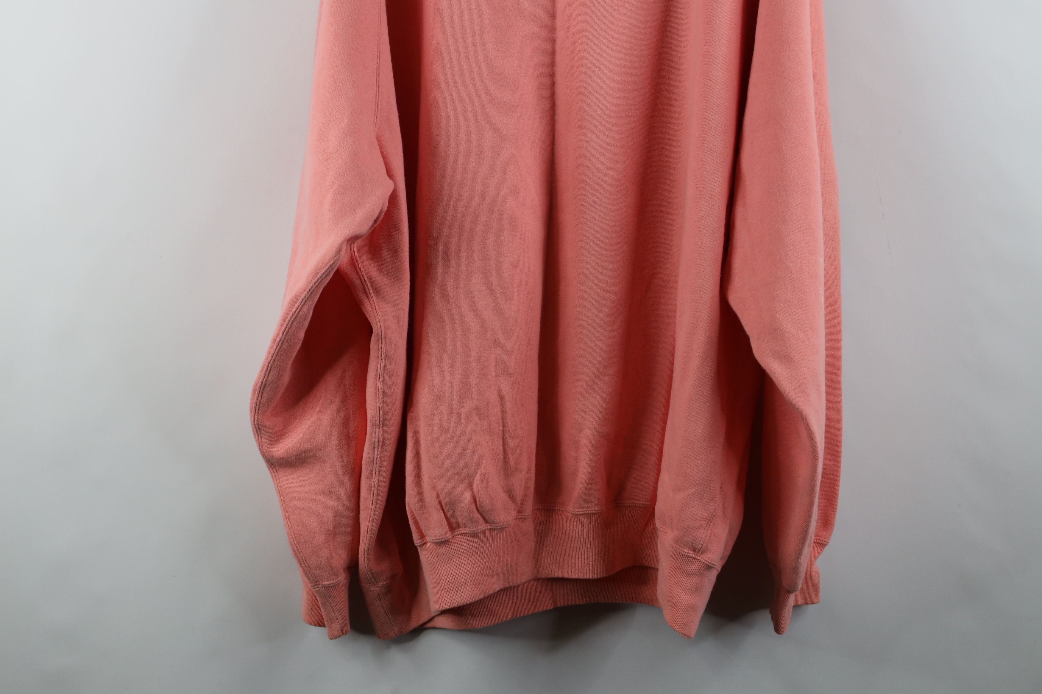 Ralph Lauren × Vintage Vintage 90s Ralph Lauren Baggy Pocket Sweatshirt Pink Size US XL / EU 56 / 4 - 14 Thumbnail