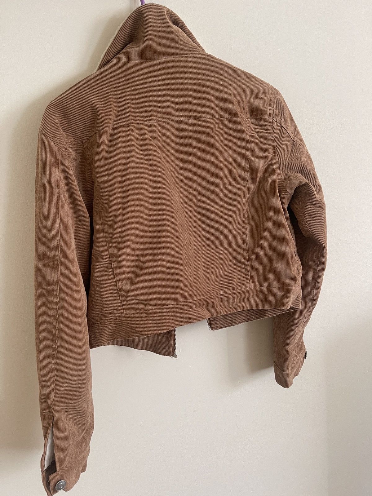 image of Corduroy Jacket Vintage Women S in Brown (Size Small)