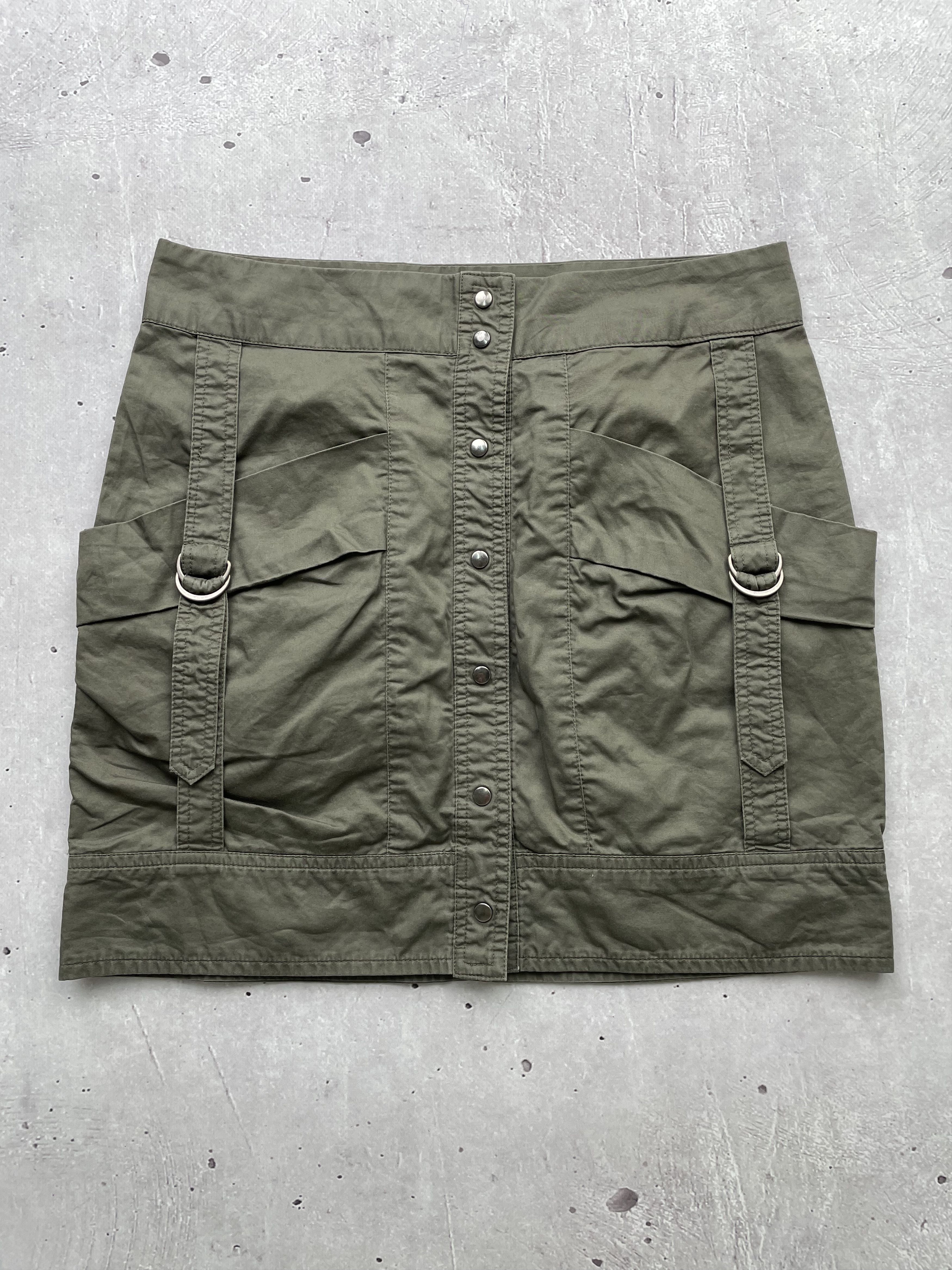 Japanese Brand × Vintage Vintage Bondage Buttons Mini Skirt Size 27" / US 4 / IT 40 - 1 Thumbnail