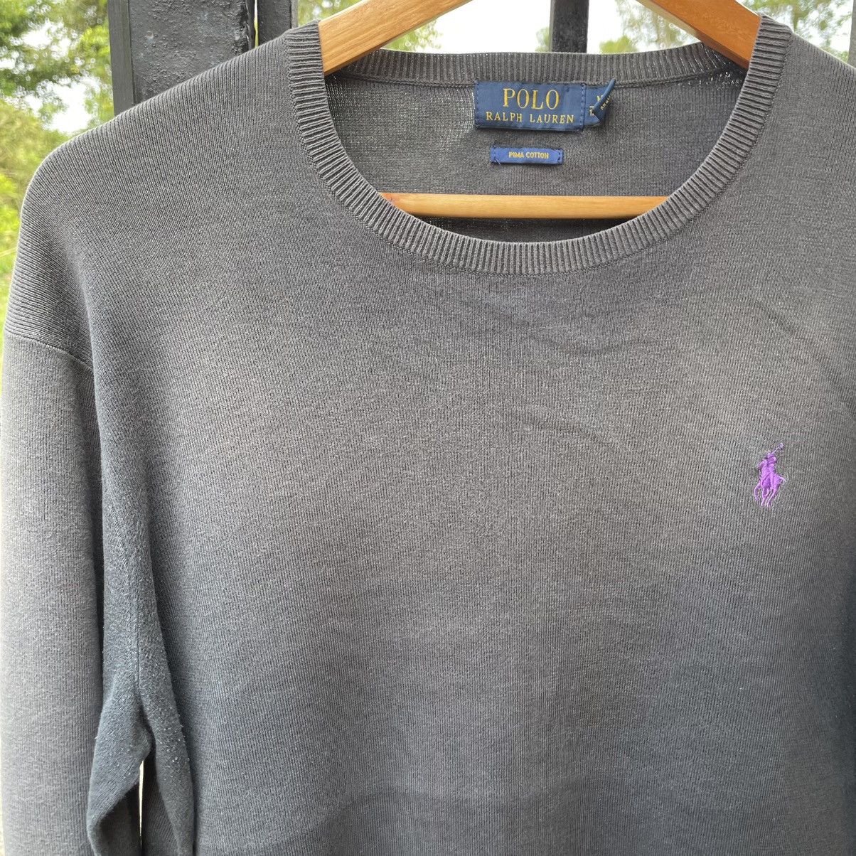 Polo Ralph Lauren 🔥Polo Ralph Lauren Small Pony Logo Crewneck Sweatshirts Size US M / EU 48-50 / 2 - 9 Thumbnail